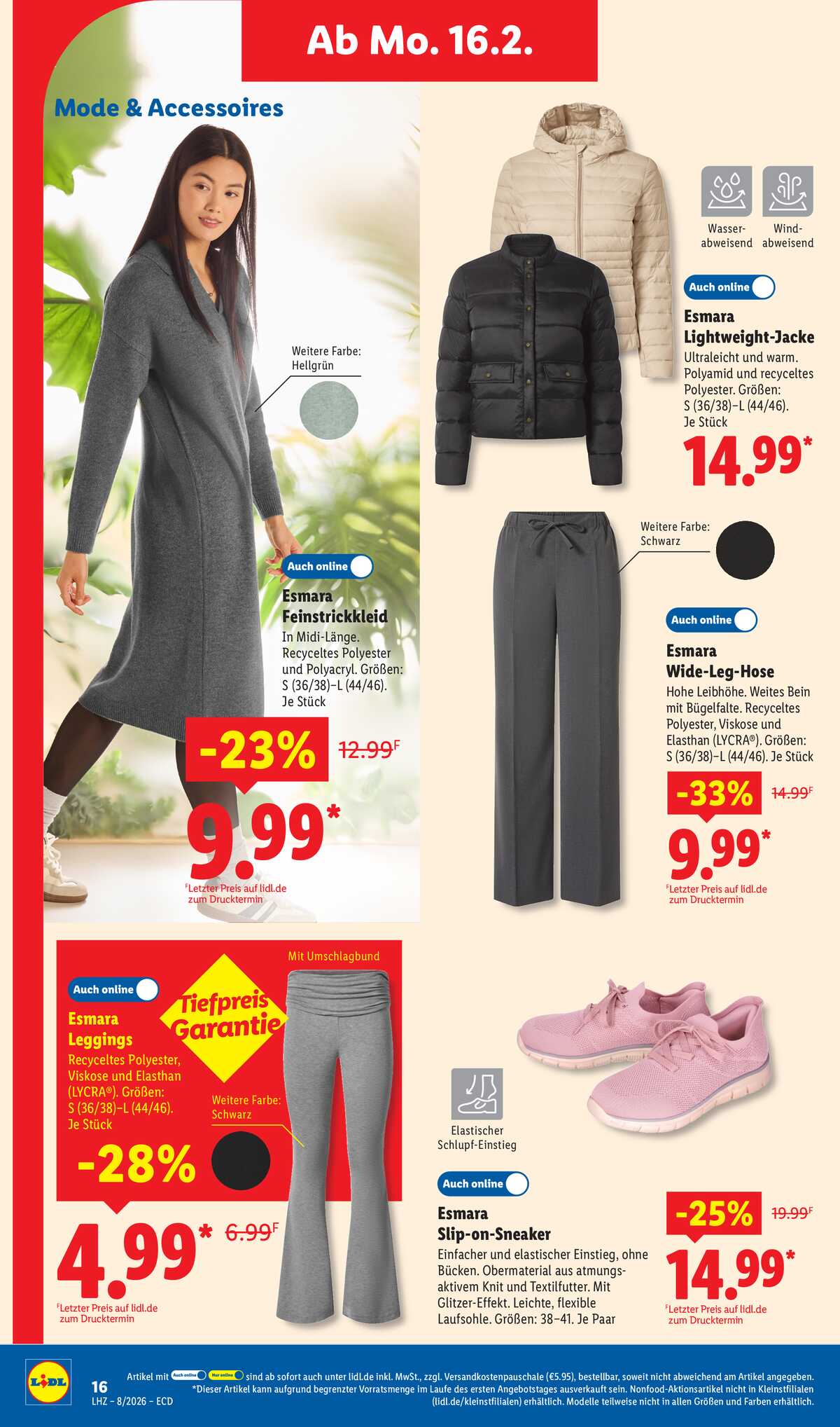 Leták Lidl Německo 16.2.-21.2.2026 strana 14