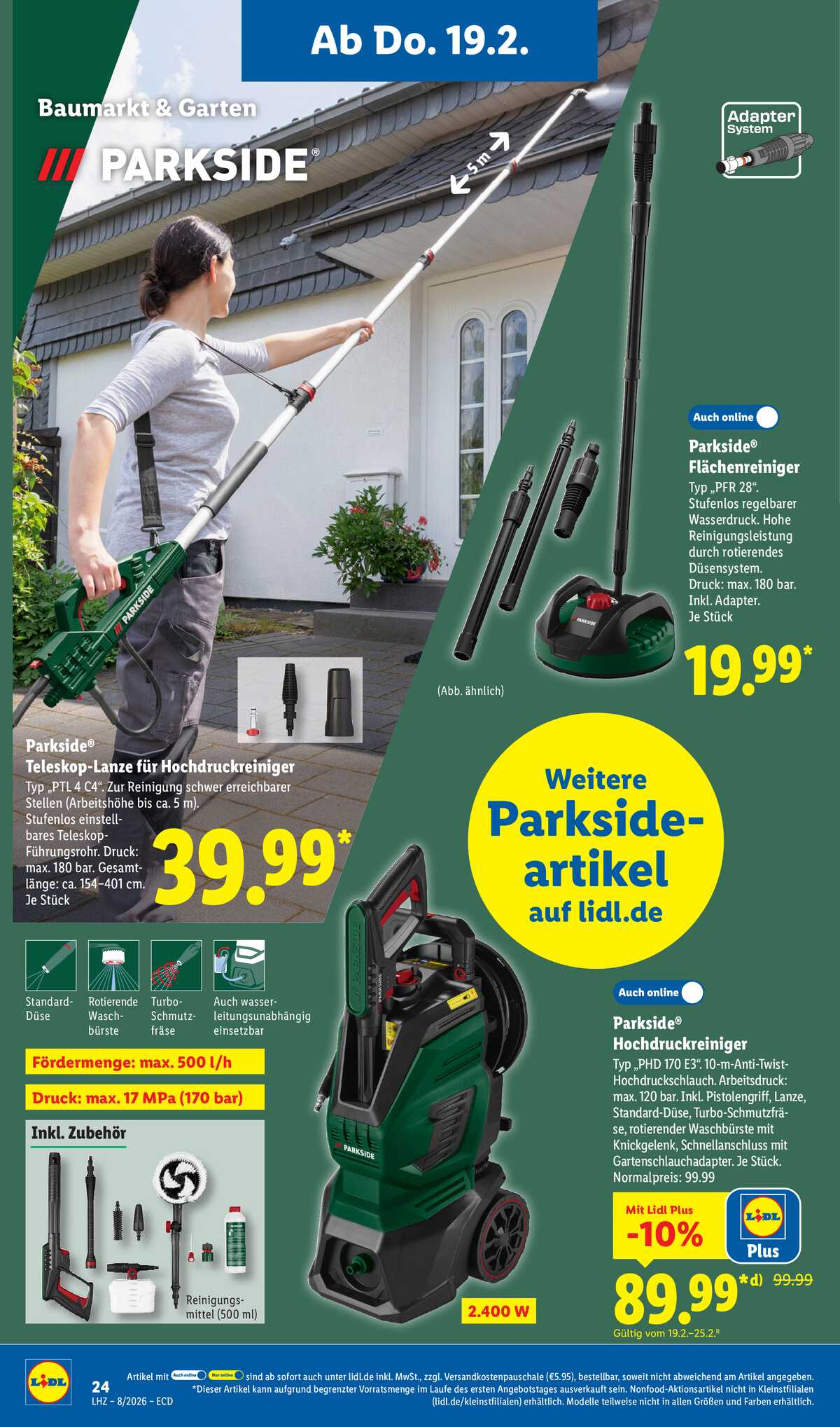 Leták Lidl Německo 16.2.-21.2.2026 strana 22