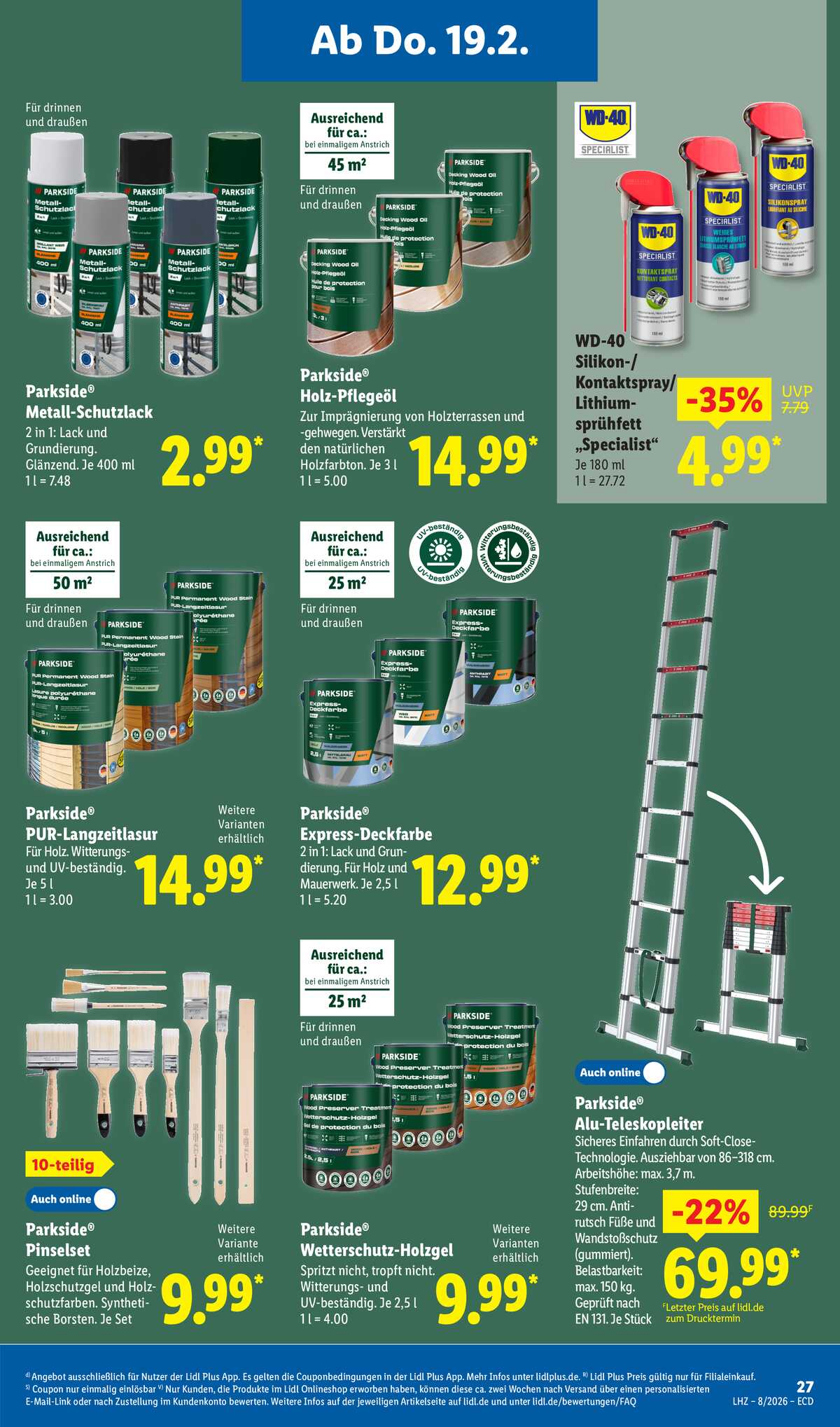 Leták Lidl Německo 16.2.-21.2.2026 strana 25