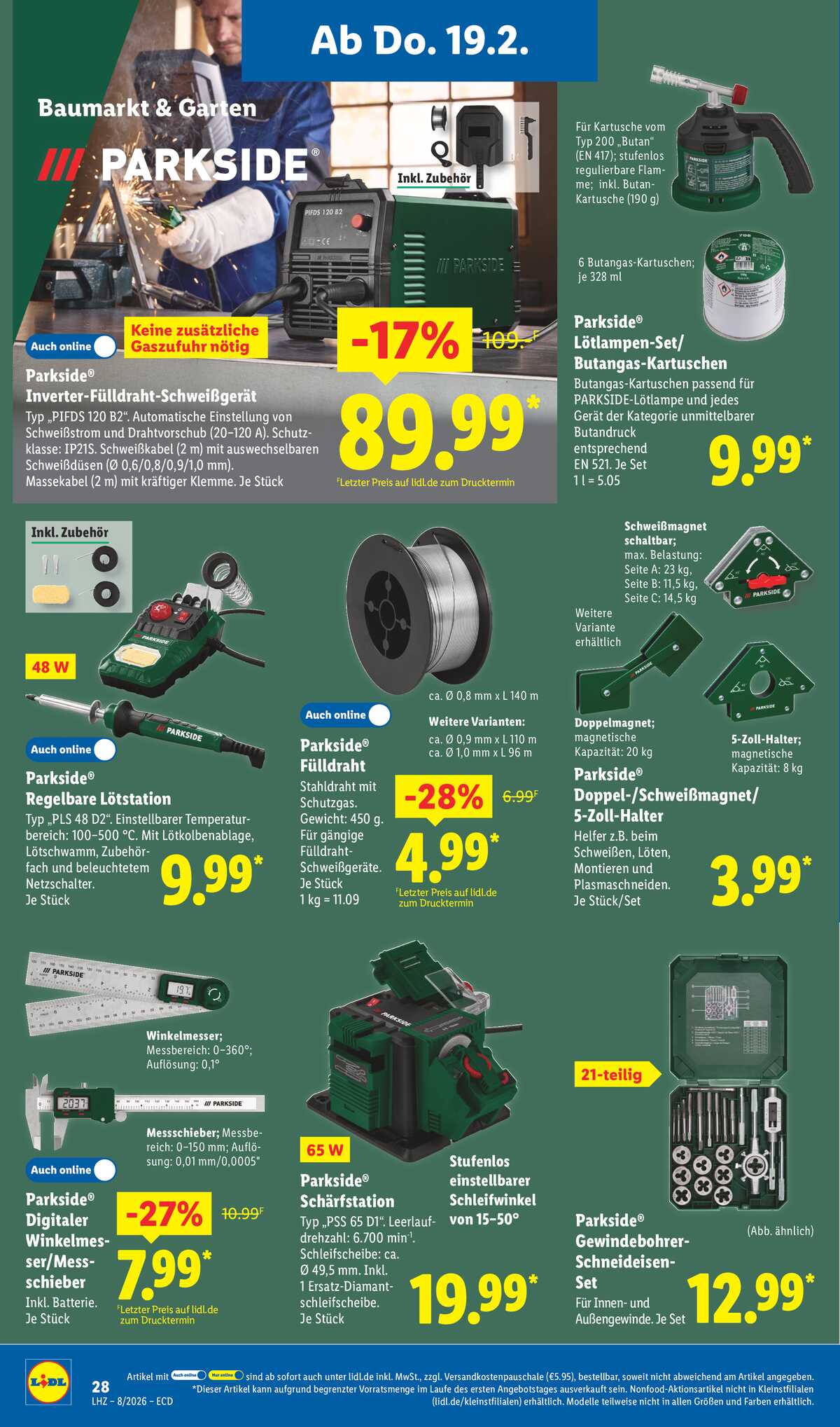 Leták Lidl Německo 16.2.-21.2.2026 strana 26