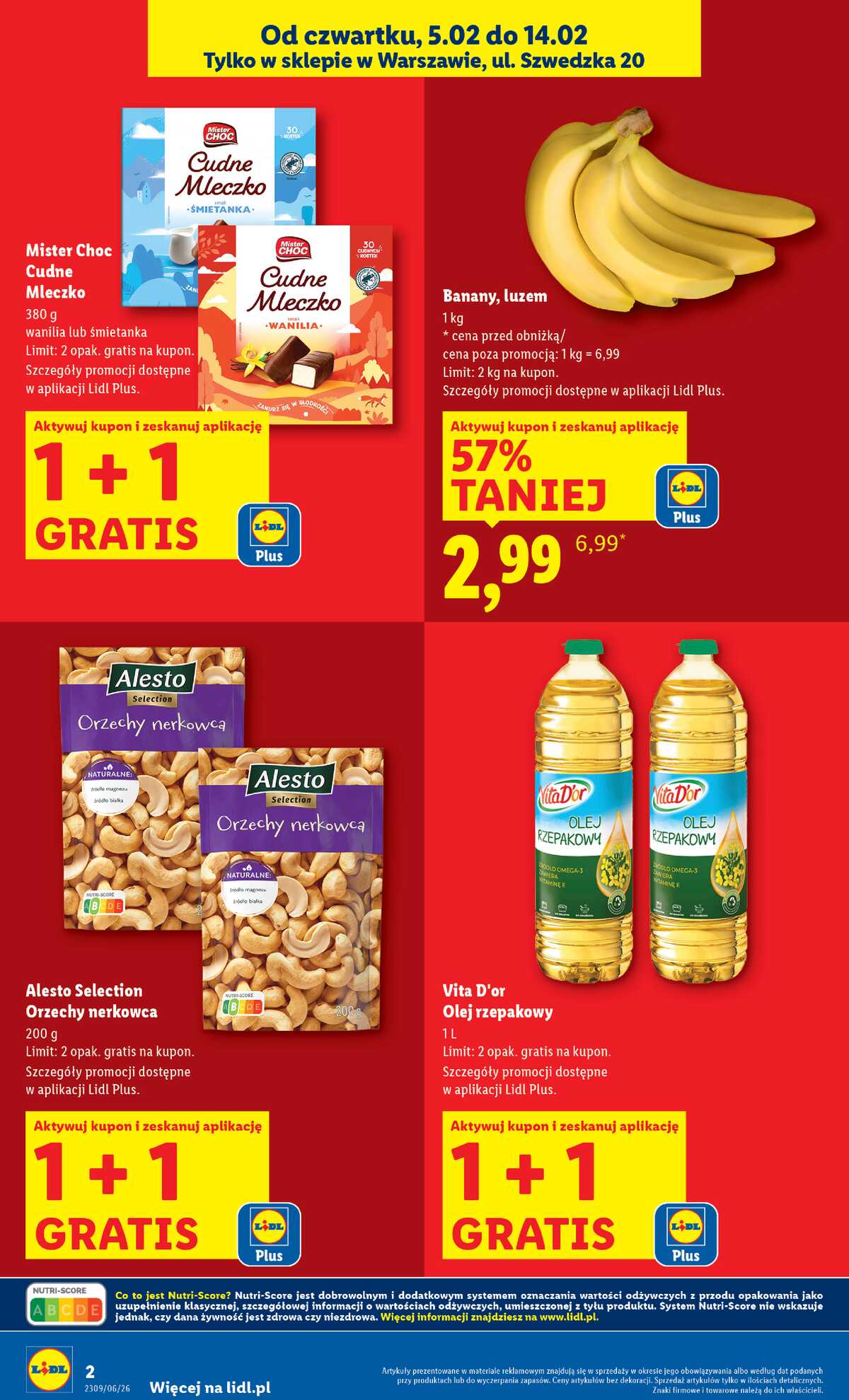 Leták Lidl Polsko 5.2.-14.2.2026 - Lidl ve Varšavě strana 2