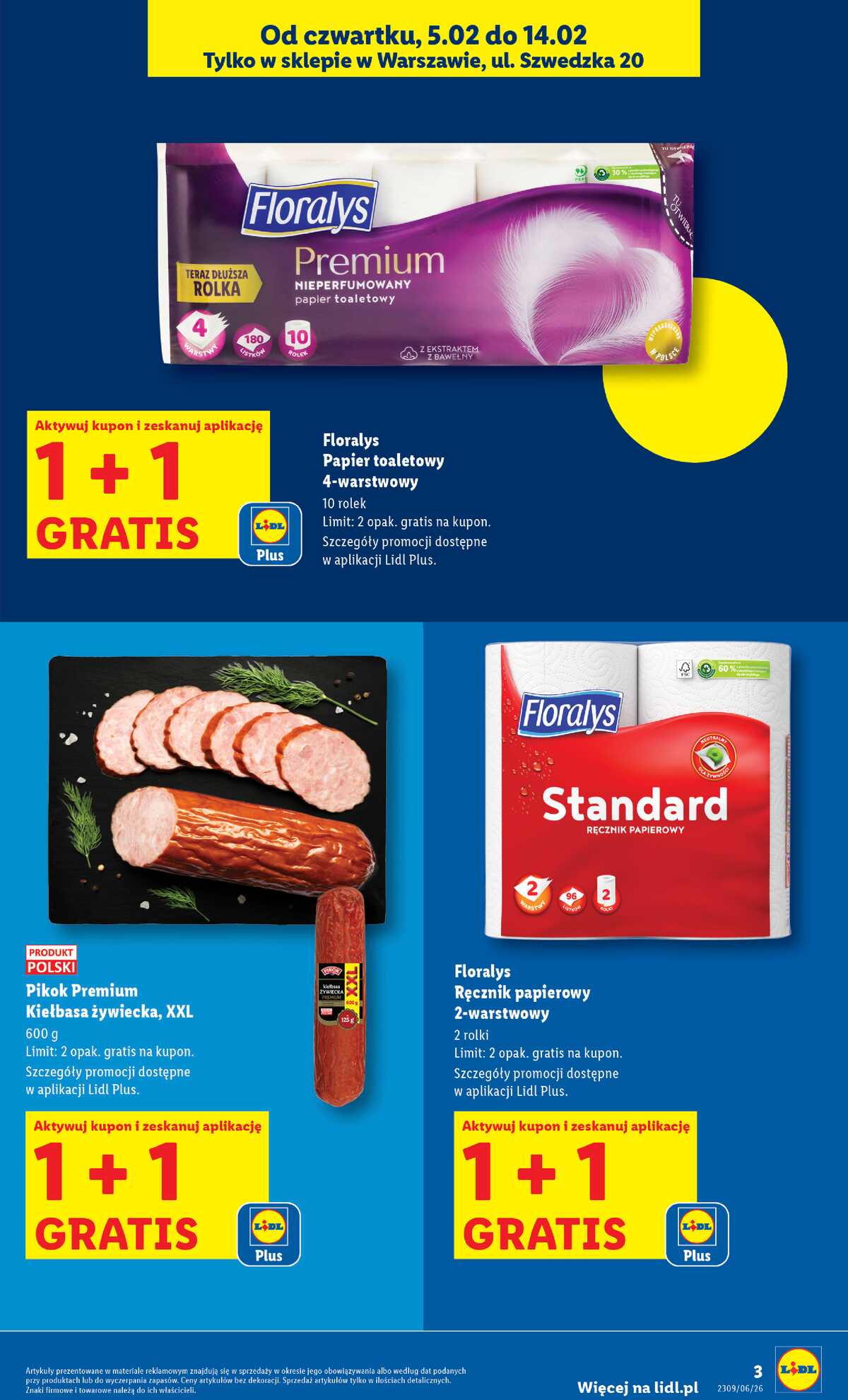 Leták Lidl Polsko 5.2.-14.2.2026 - Lidl ve Varšavě strana 3