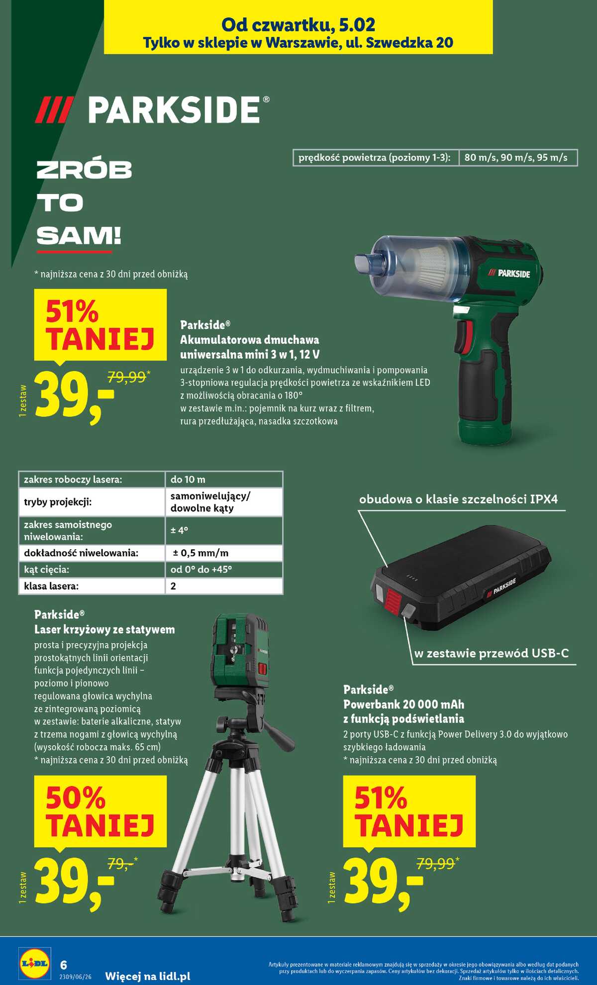 Leták Lidl Polsko 5.2.-14.2.2026 - Lidl ve Varšavě strana 6