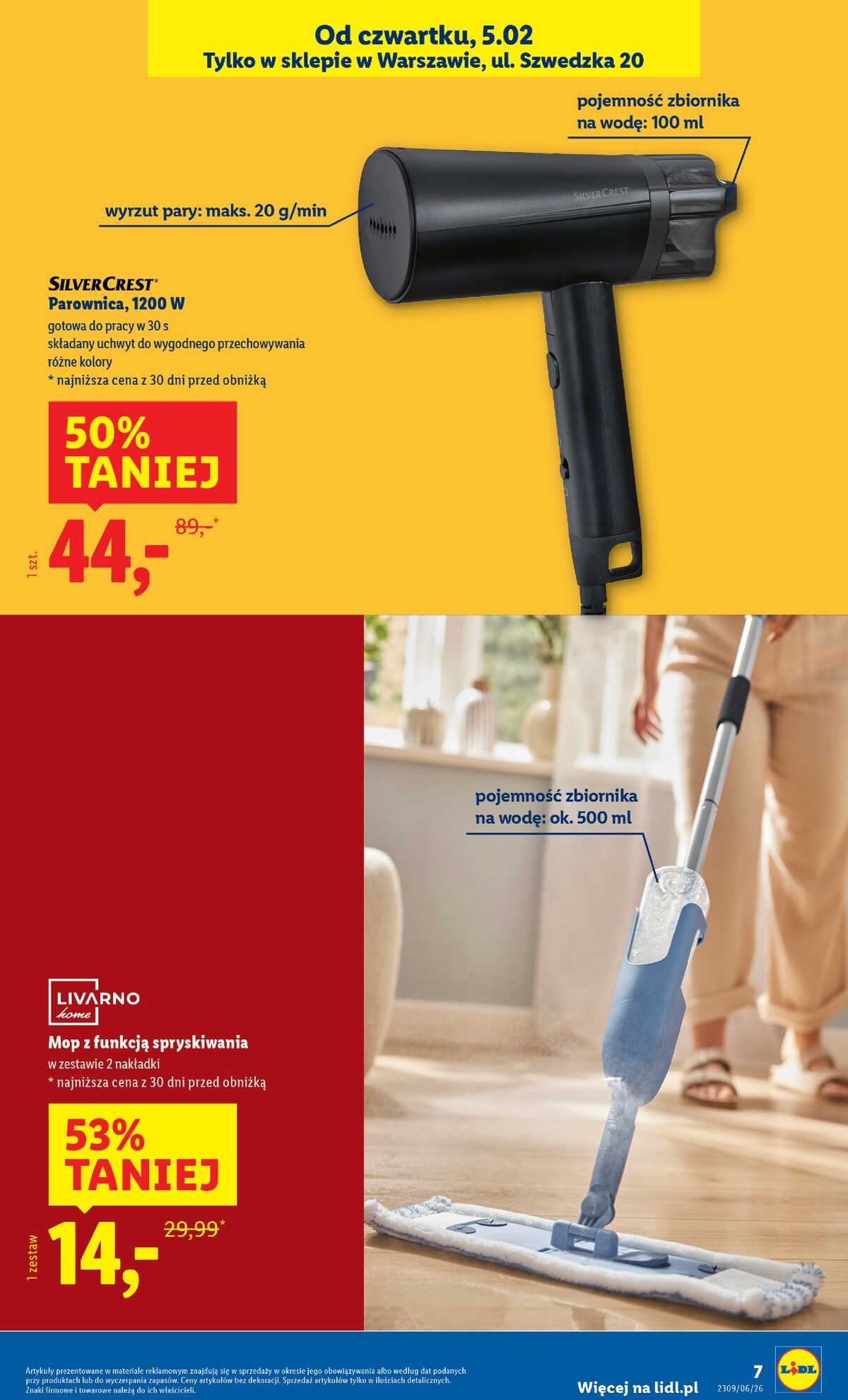 Leták Lidl Polsko 5.2.-14.2.2026 - Lidl ve Varšavě strana 7
