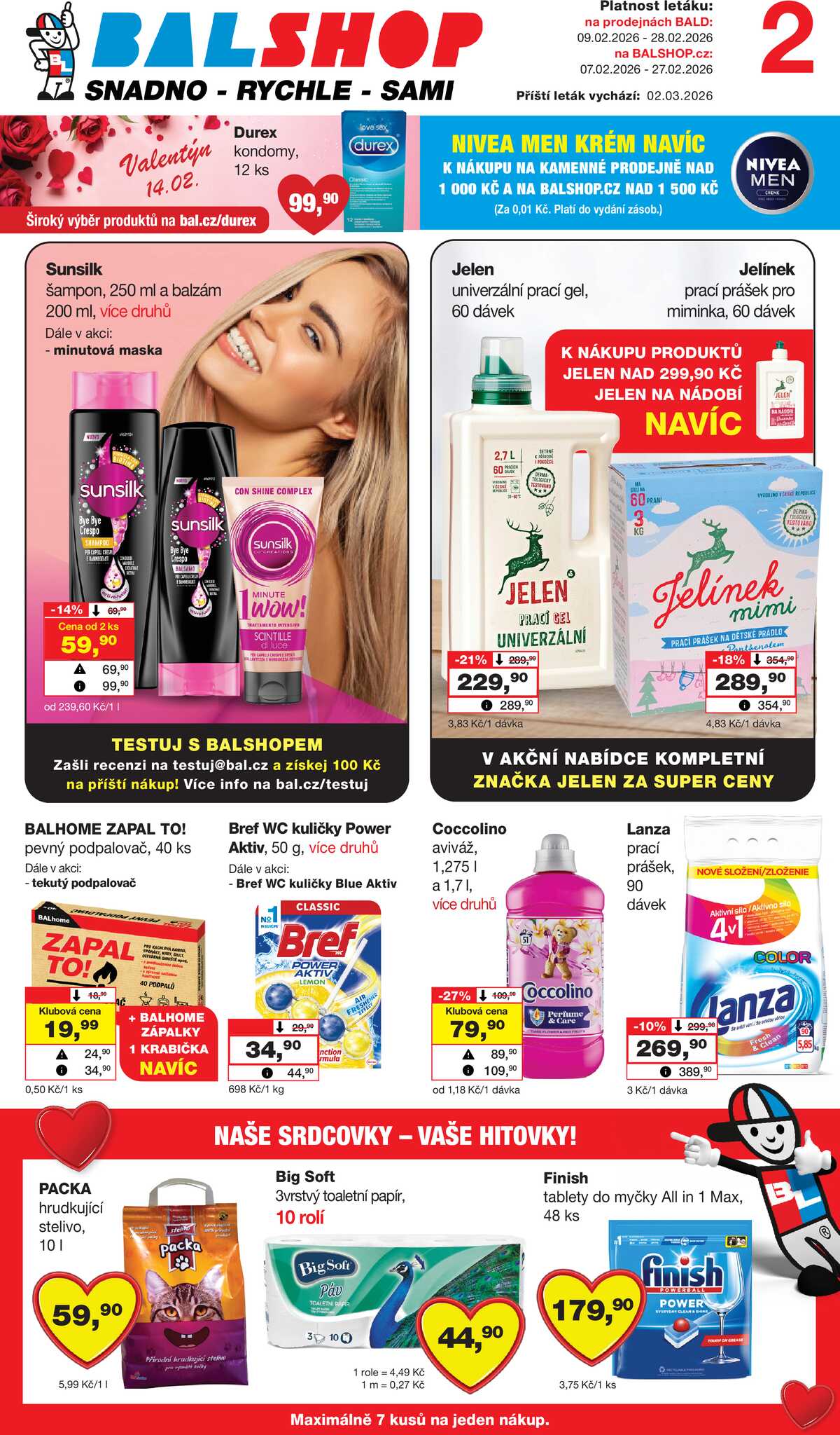 Barvy a laky drogerie od 9.2. do 28.2.2026 strana 1