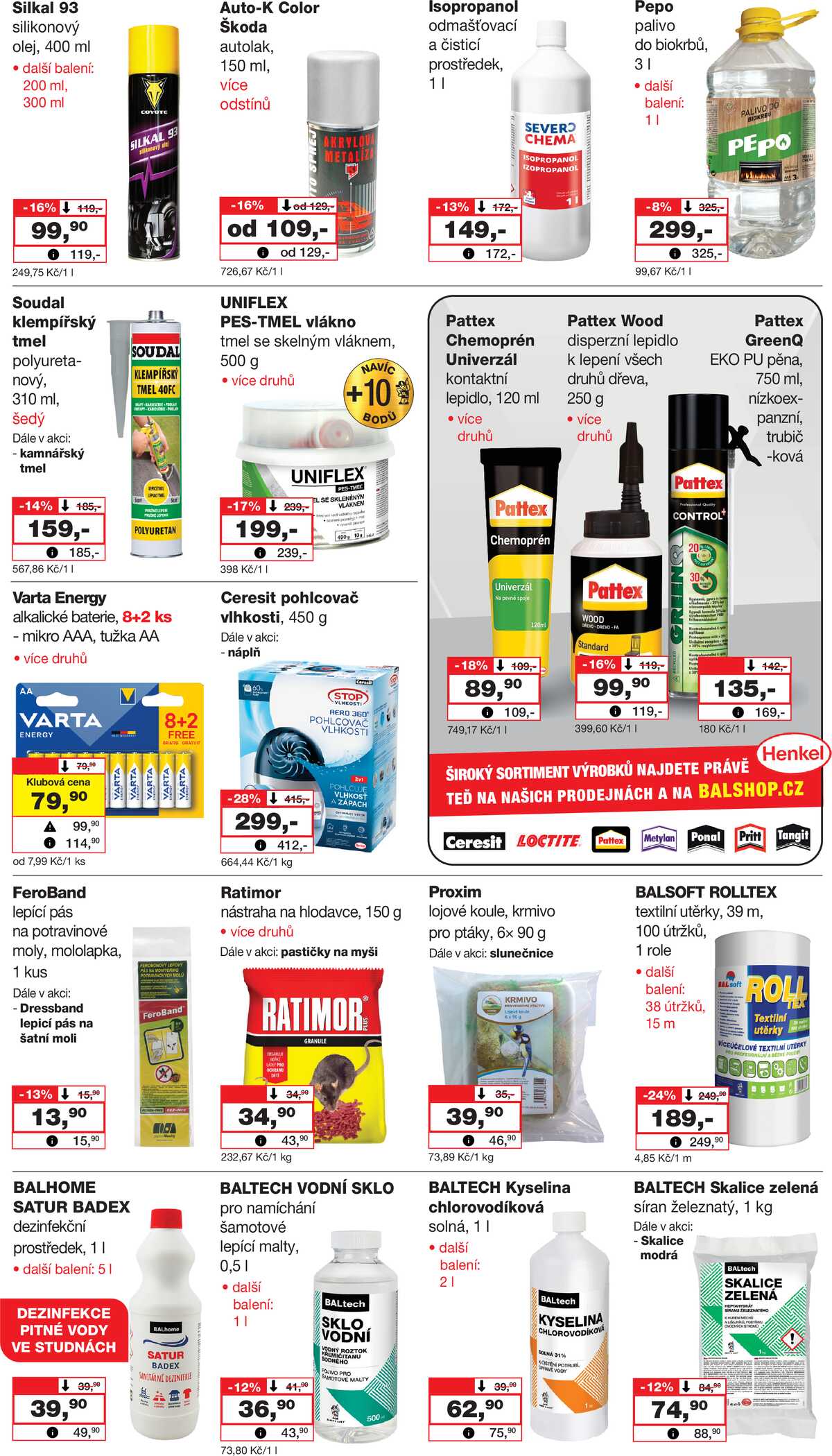 Barvy a laky drogerie od 9.2. do 28.2.2026 strana 5