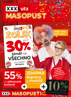 XXXLutz od 9.2. do 22.2.2026