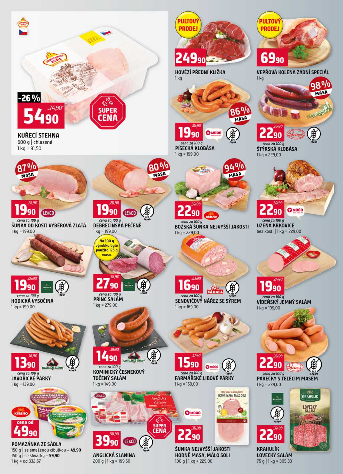 Terno České Budějovice, Hradec Králové, Olomouc, Bechyně, Třeboň, Trhové sviny, Bechyně, Týn nad Vltavou, Borovany od 11.2. do 17.2.2026 strana 2