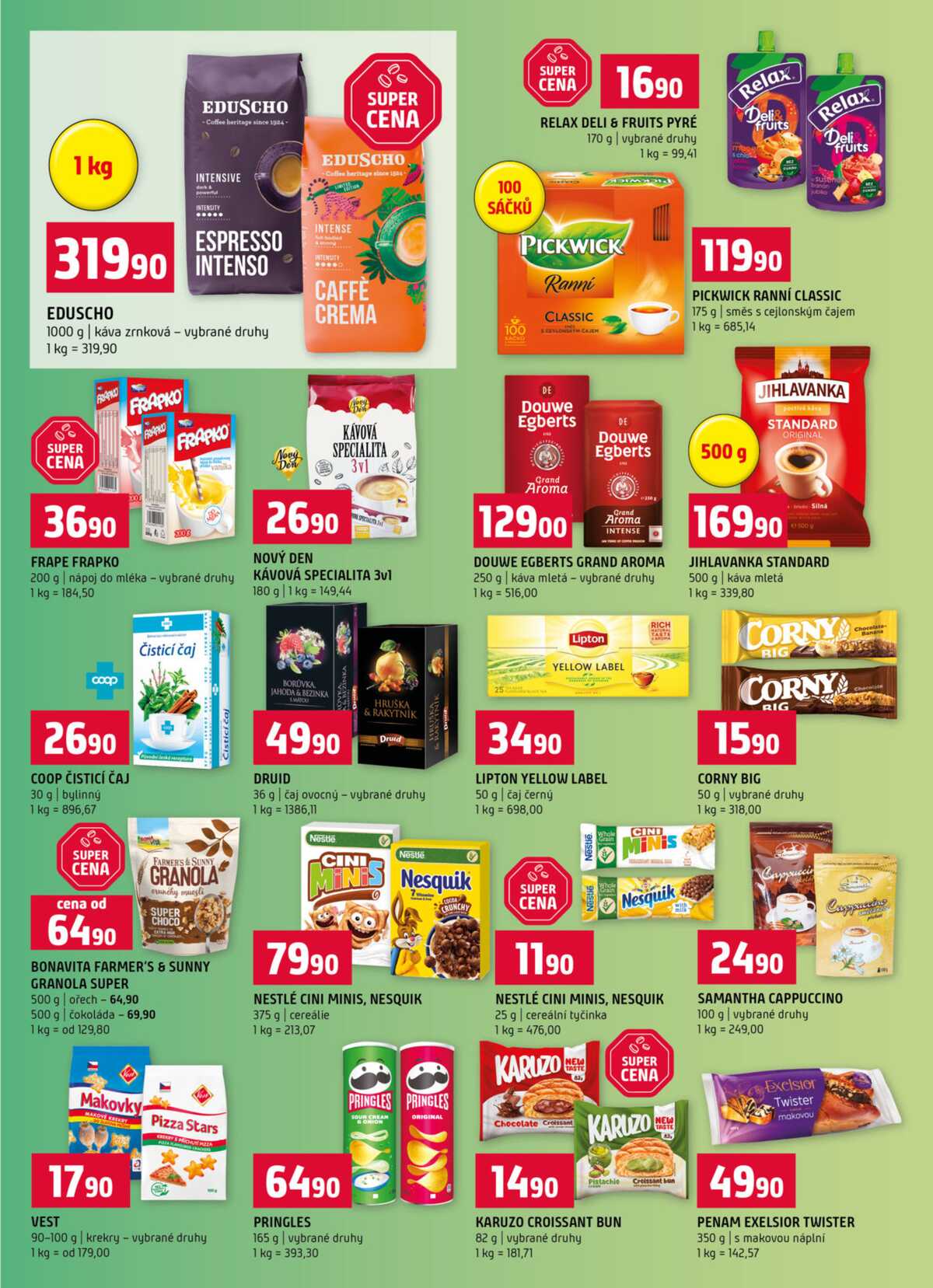 Terno České Budějovice, Hradec Králové, Olomouc, Bechyně, Třeboň, Trhové sviny, Bechyně, Týn nad Vltavou, Borovany od 11.2. do 17.2.2026 strana 9