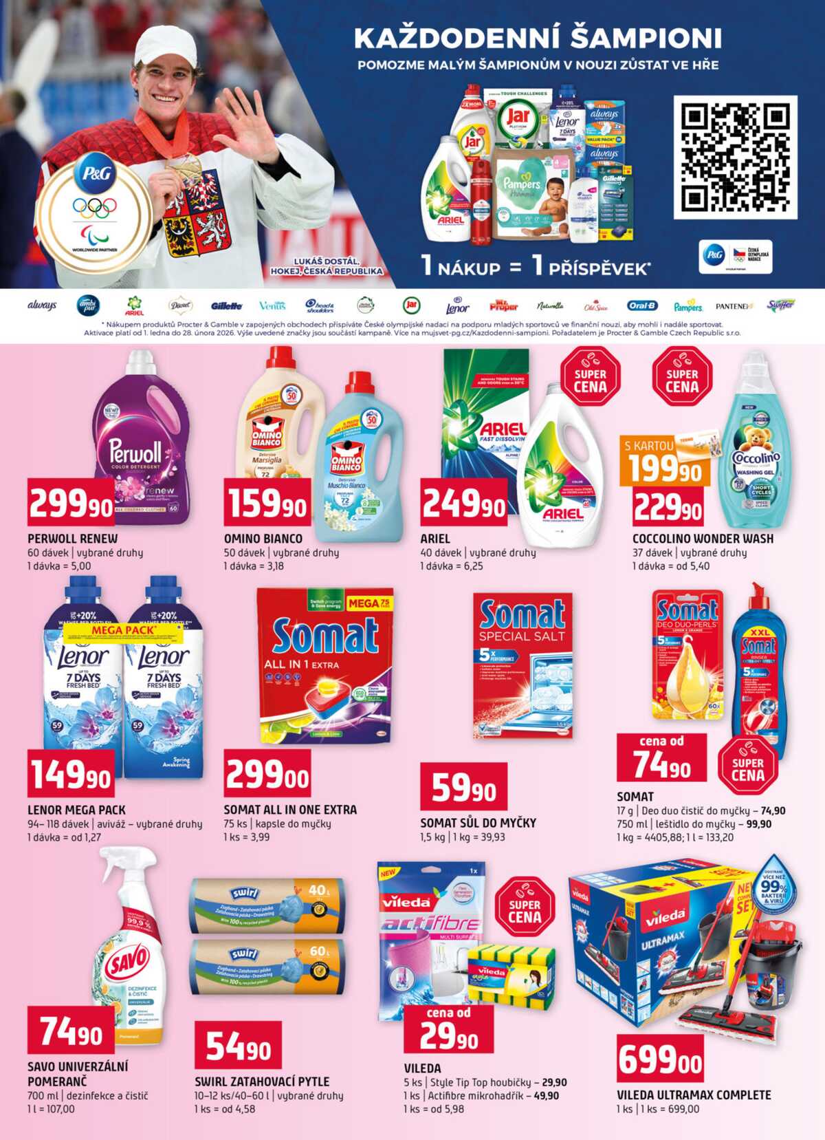 Terno České Budějovice, Hradec Králové, Olomouc, Bechyně, Třeboň, Trhové sviny, Bechyně, Týn nad Vltavou, Borovany od 11.2. do 17.2.2026 strana 15