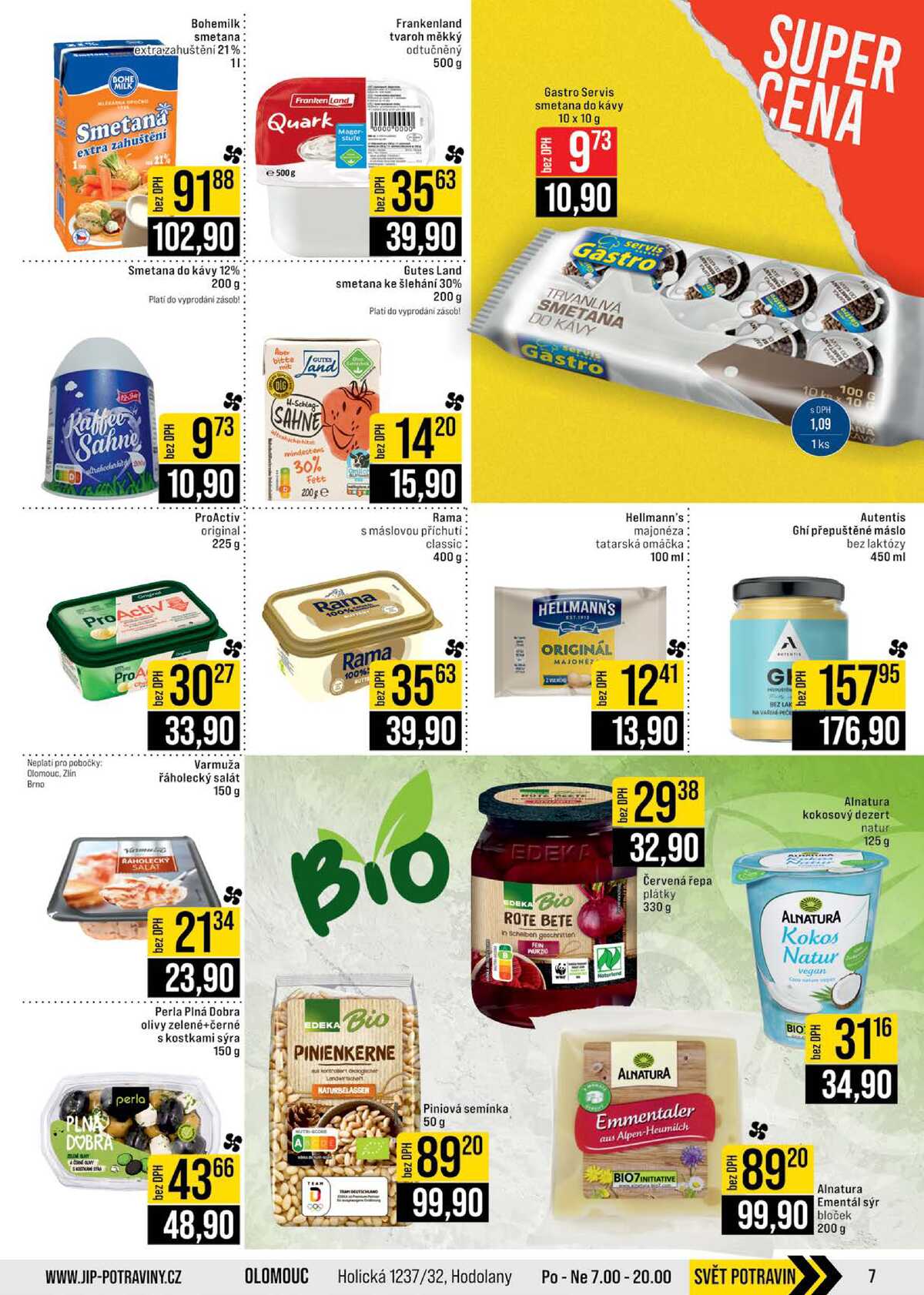 JIP Cash & Carry Brno, Praha, Ostrava, Jilemnice, Pardubice, Ostrava, Karlovy Vary, Olomouc a Zlín od 4.2. do 10.2.2026 strana 7