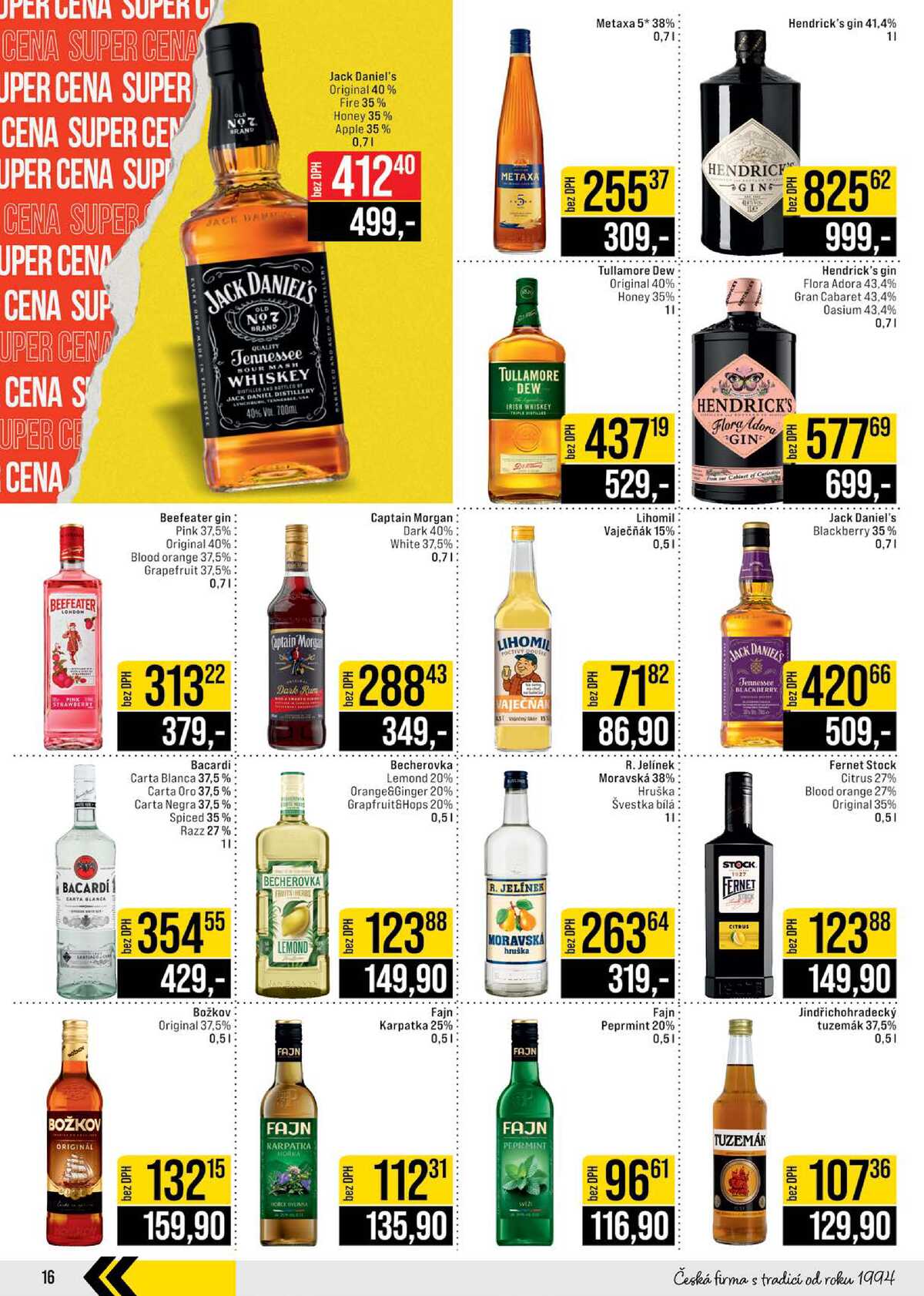JIP Cash & Carry Brno, Praha, Ostrava, Jilemnice, Pardubice, Ostrava, Karlovy Vary, Olomouc a Zlín od 4.2. do 10.2.2026 strana 16