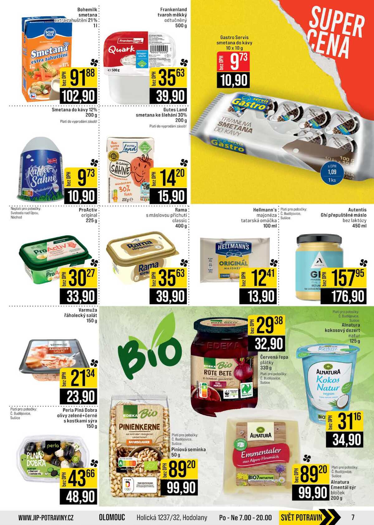 JIP Cash & Carry České Budějovice, Most, Náchod, Polička, Sušice a Svoboda nad Úpou od 4.2. do 10.2.2026 strana 7