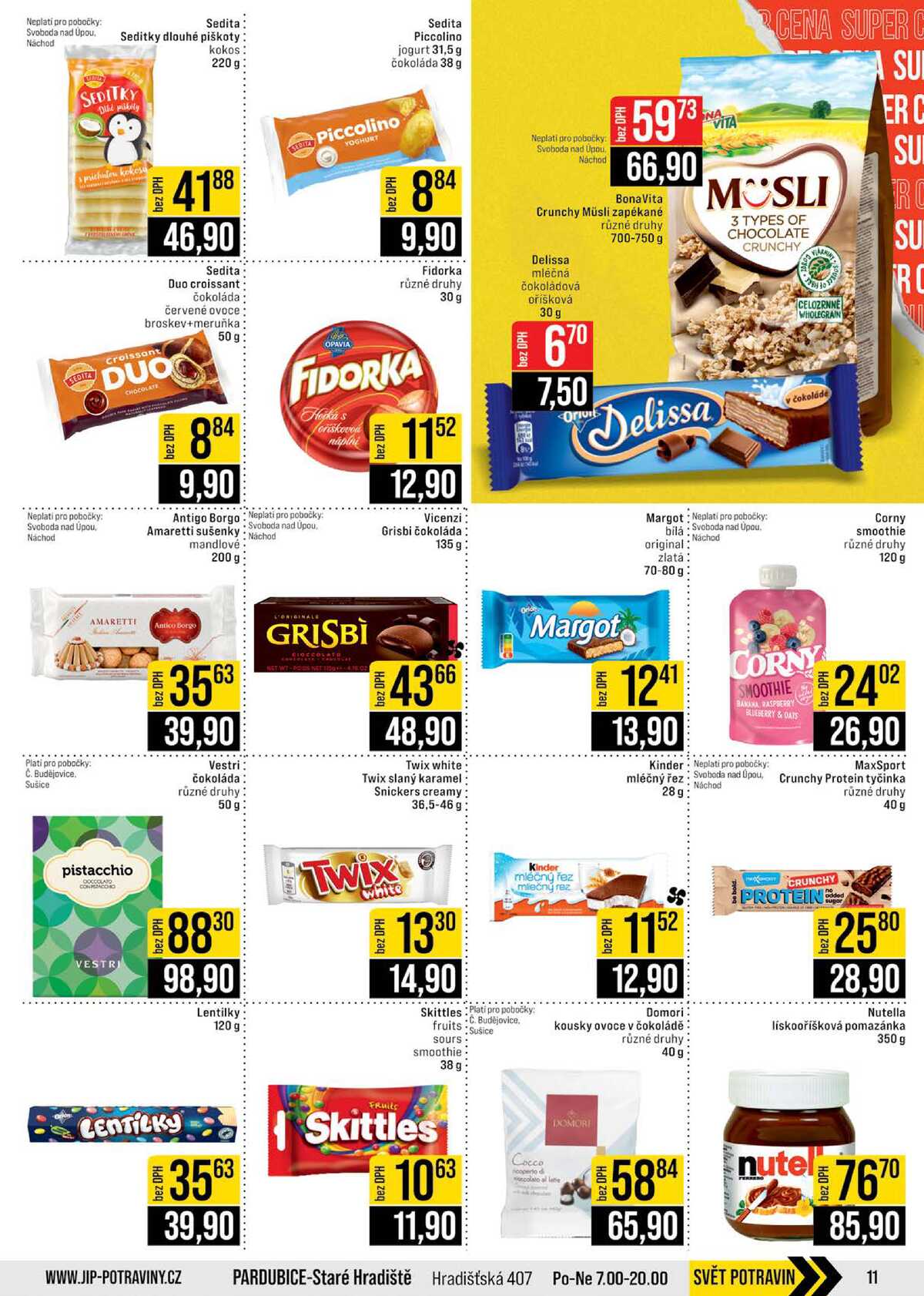 JIP Cash & Carry České Budějovice, Most, Náchod, Polička, Sušice a Svoboda nad Úpou od 4.2. do 10.2.2026 strana 11