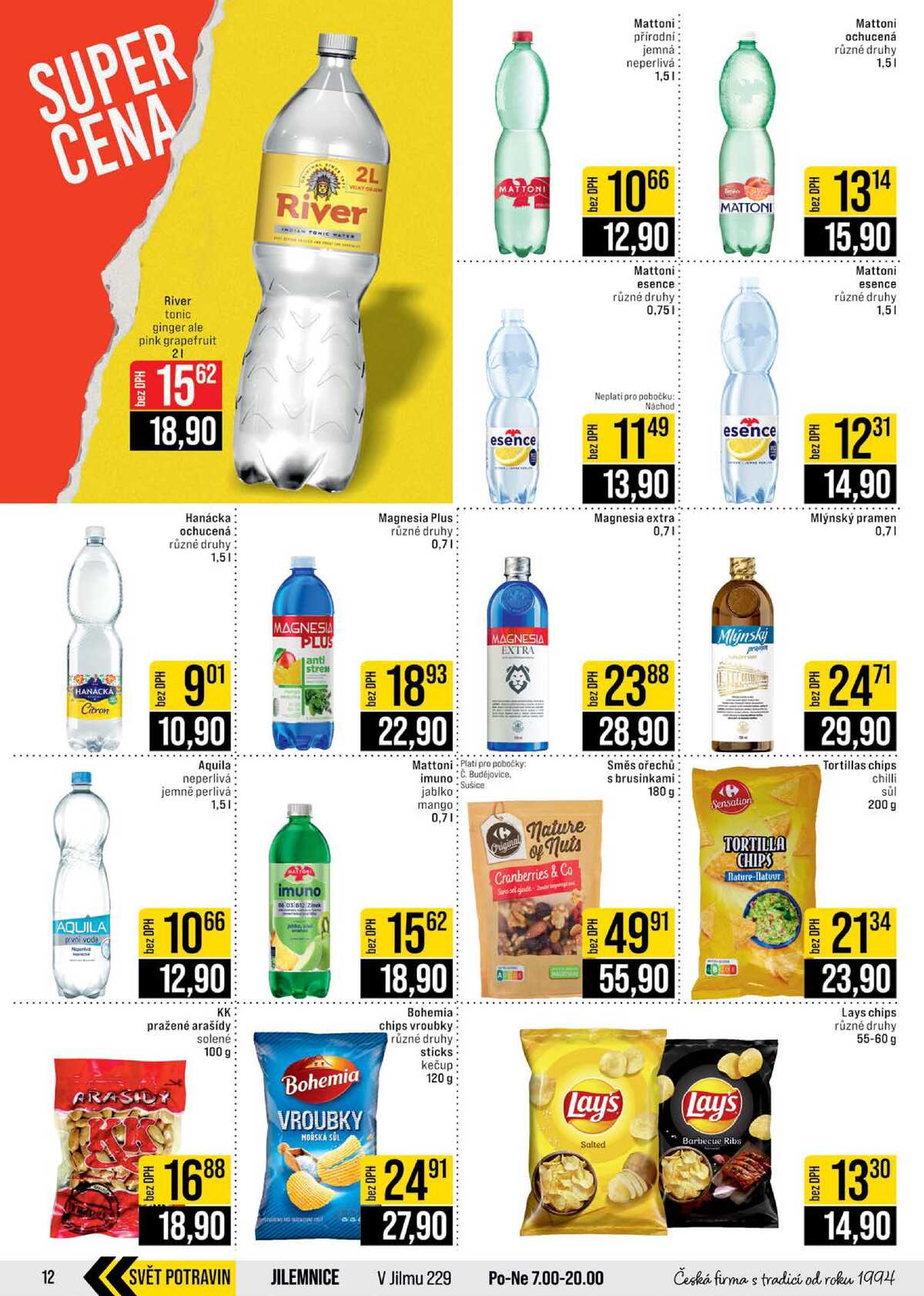 JIP Cash & Carry České Budějovice, Most, Náchod, Polička, Sušice a Svoboda nad Úpou od 4.2. do 10.2.2026 strana 12