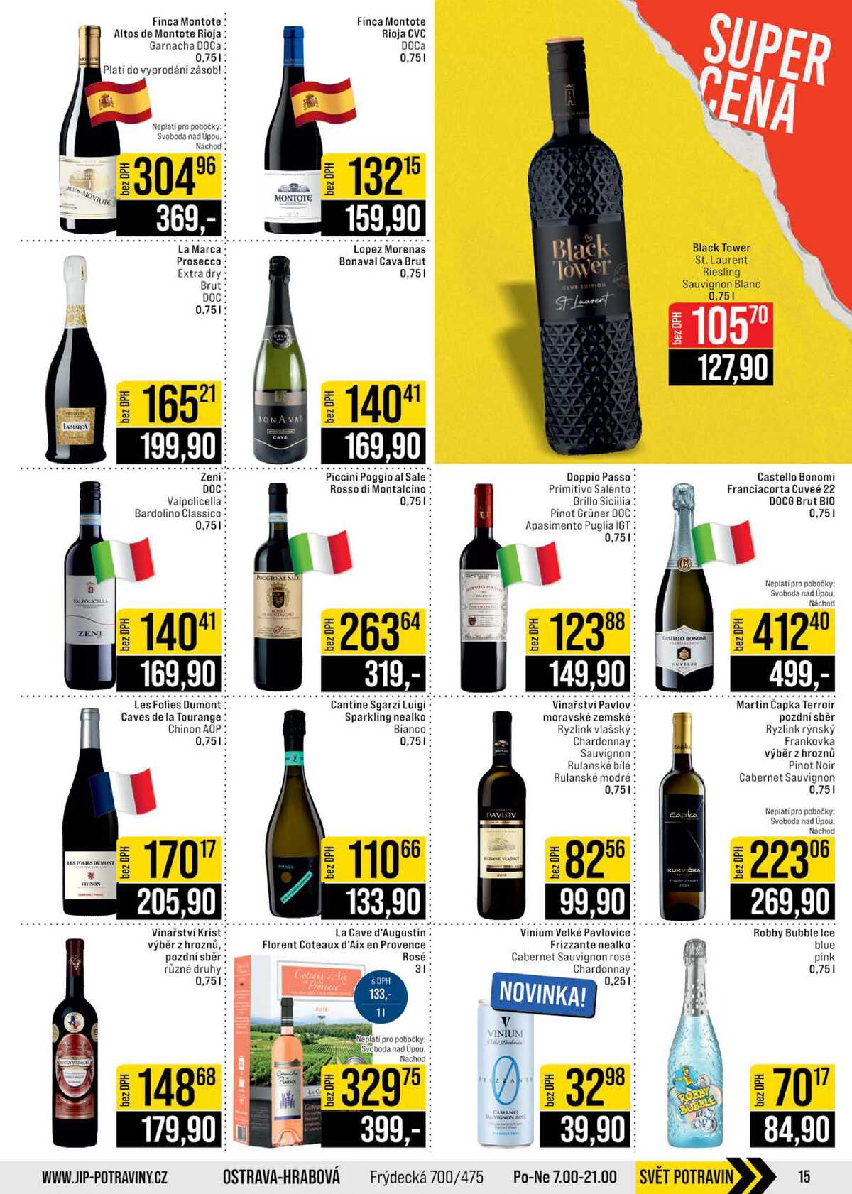 JIP Cash & Carry České Budějovice, Most, Náchod, Polička, Sušice a Svoboda nad Úpou od 4.2. do 10.2.2026 strana 15