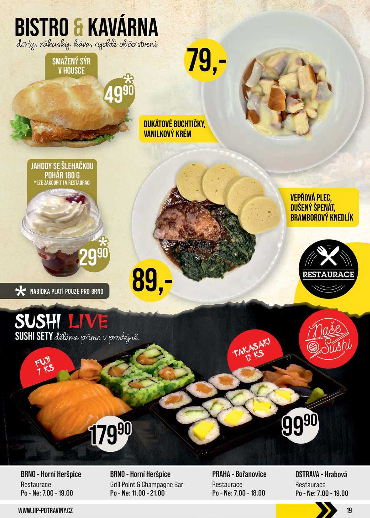 JIP Cash & Carry České Budějovice, Most, Náchod, Polička, Sušice a Svoboda nad Úpou od 4.2. do 10.2.2026 strana 19