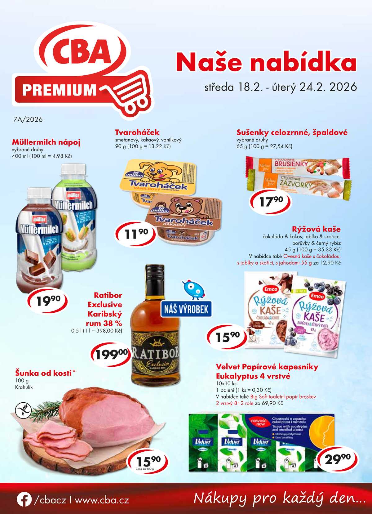 CBA Premium od 18.2. do 24.2.2026 strana 1