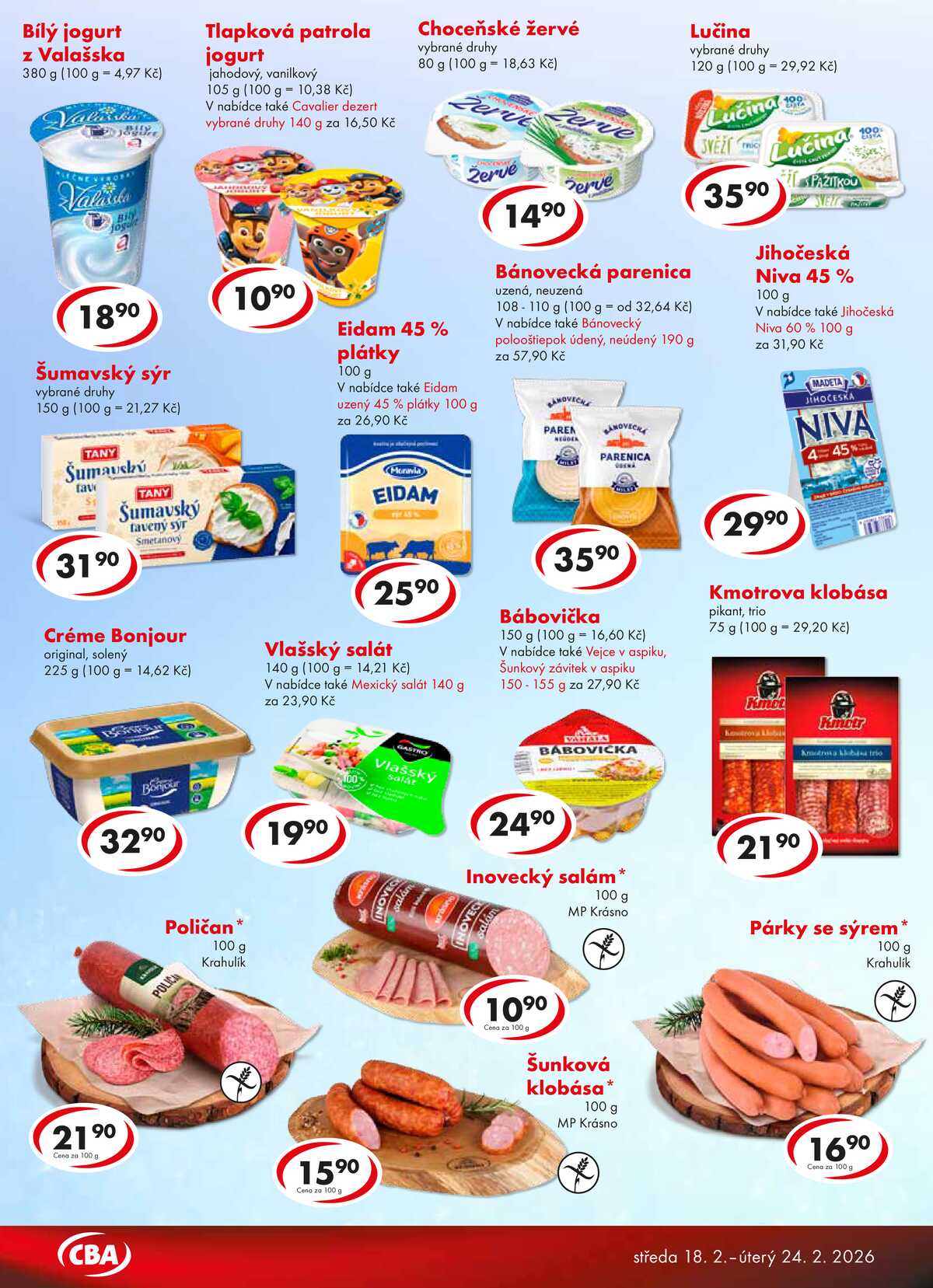 CBA Premium od 18.2. do 24.2.2026 strana 2
