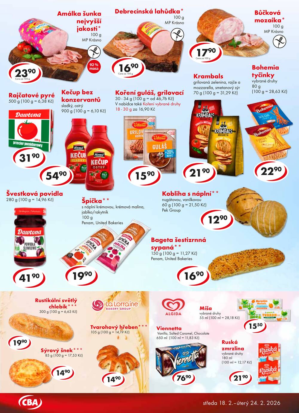 CBA Premium od 18.2. do 24.2.2026