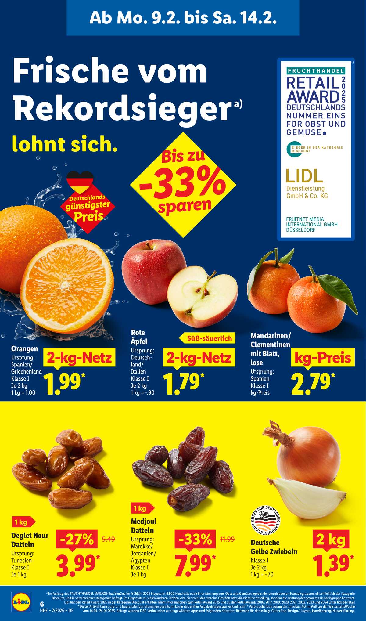 Leták Lidl Německo 9.2.-14.2.2026 strana 14