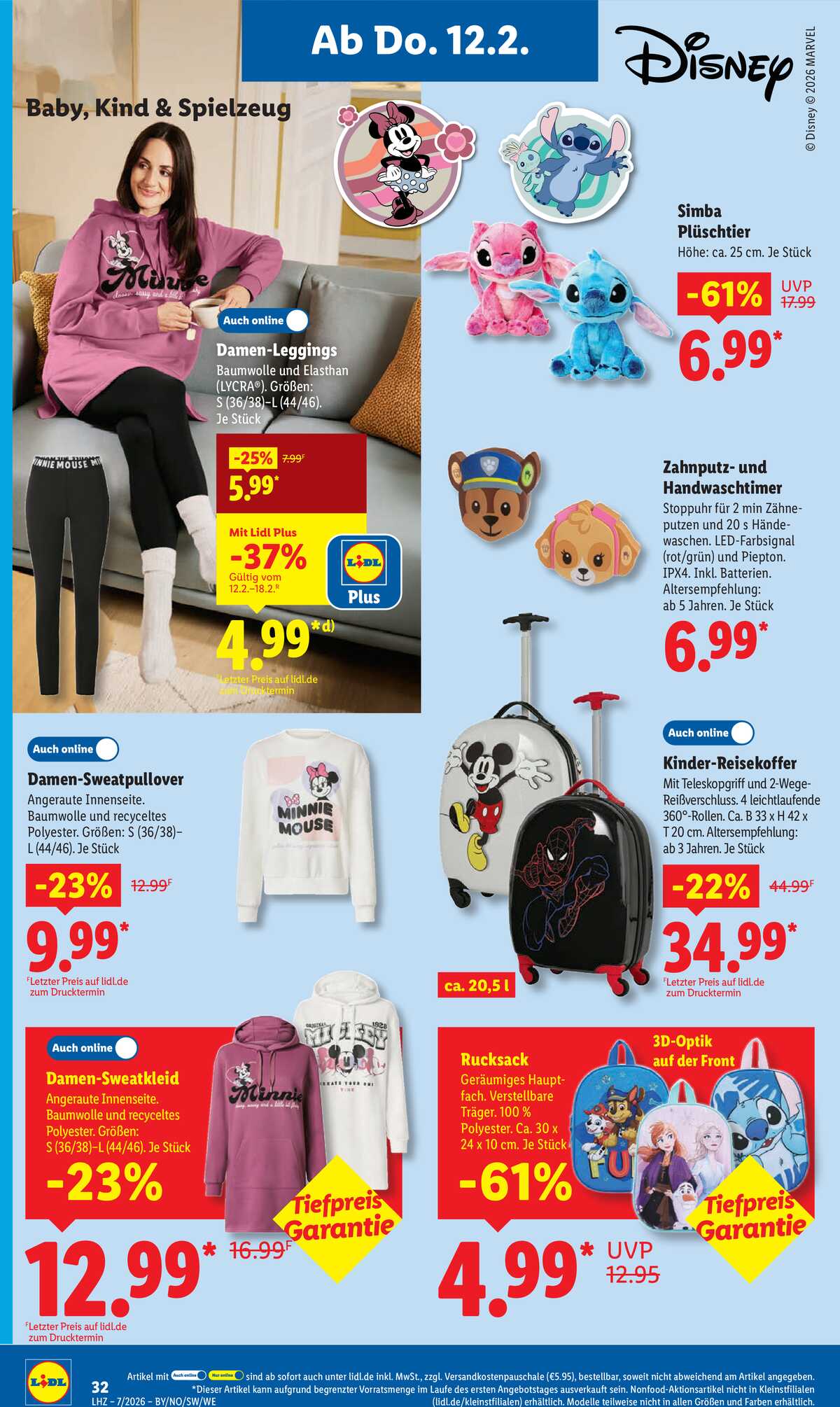 Leták Lidl Německo 9.2.-14.2.2026 strana 50