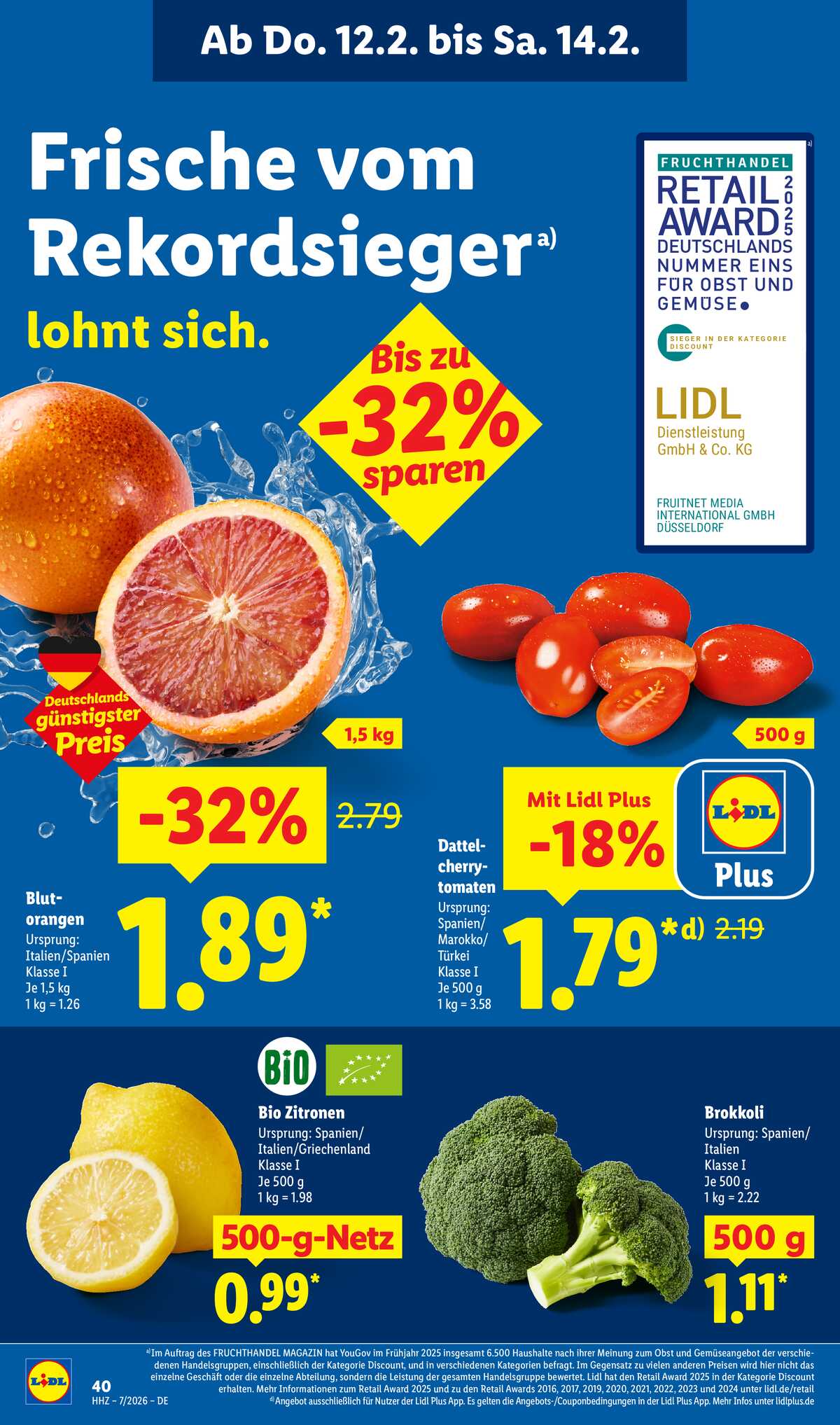 Leták Lidl Německo 9.2.-14.2.2026 strana 60