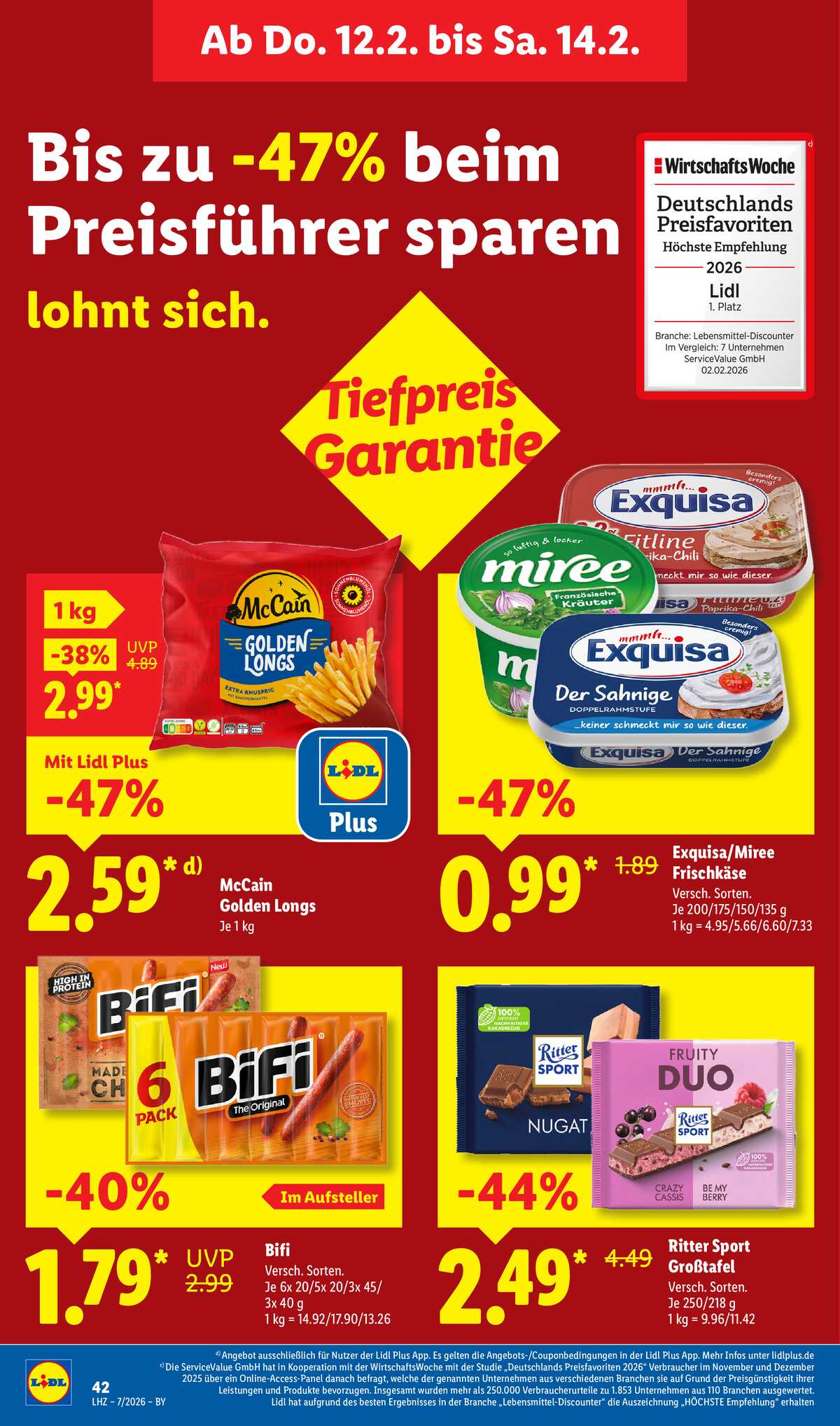 Leták Lidl Německo 9.2.-14.2.2026 strana 64