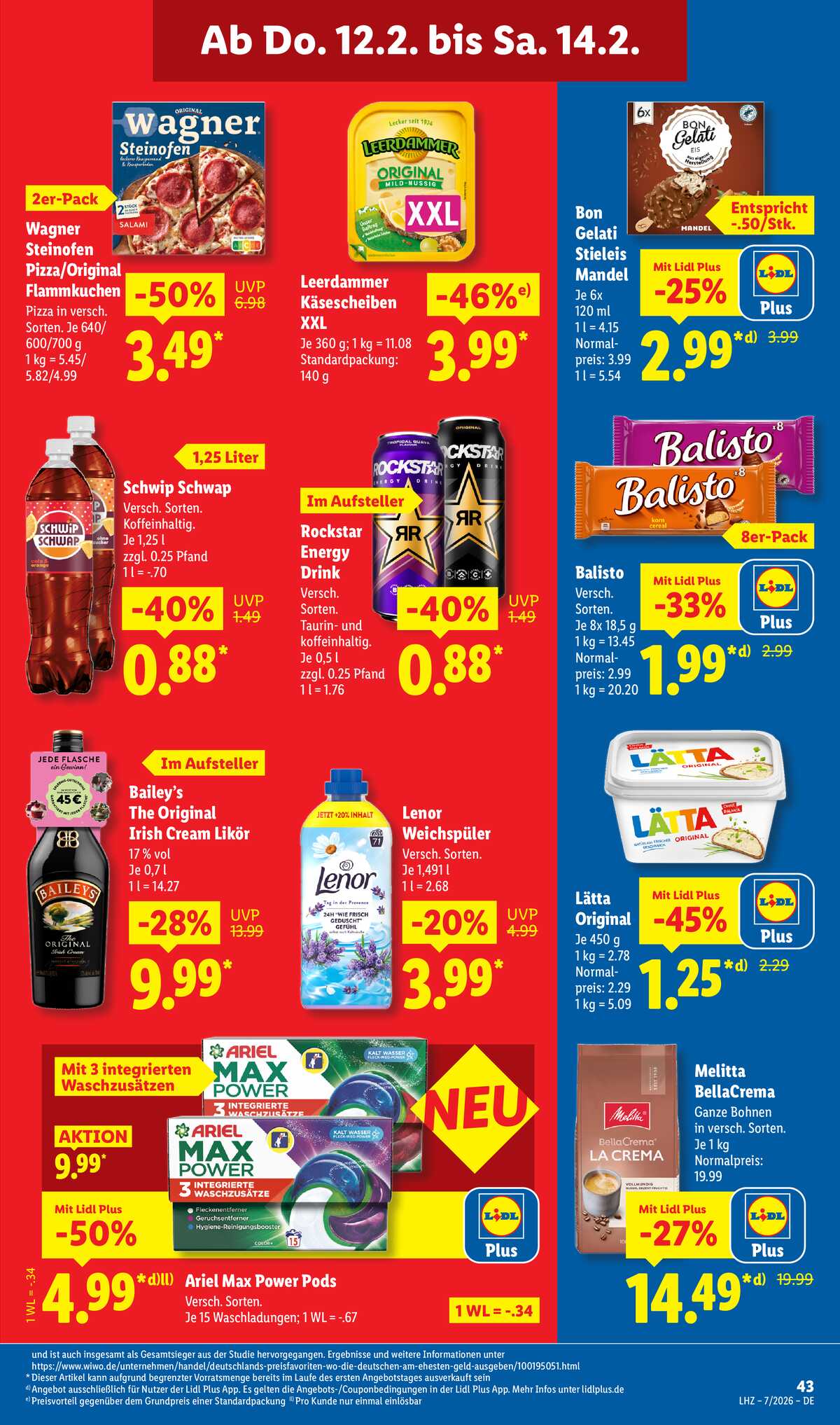 Leták Lidl Německo 9.2.-14.2.2026 strana 65