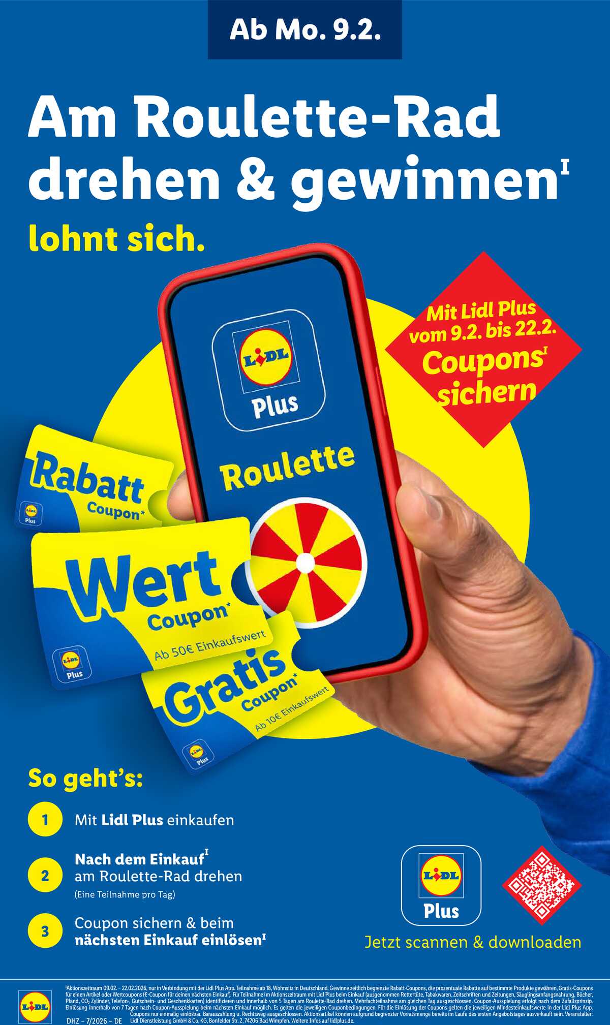 Leták Lidl Německo 9.2.-14.2.2026 strana 70