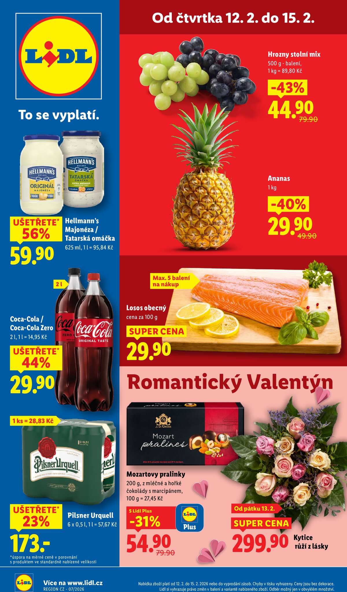 Lidl Čtvrtek od 12.2. do 15.2.2026 strana 1