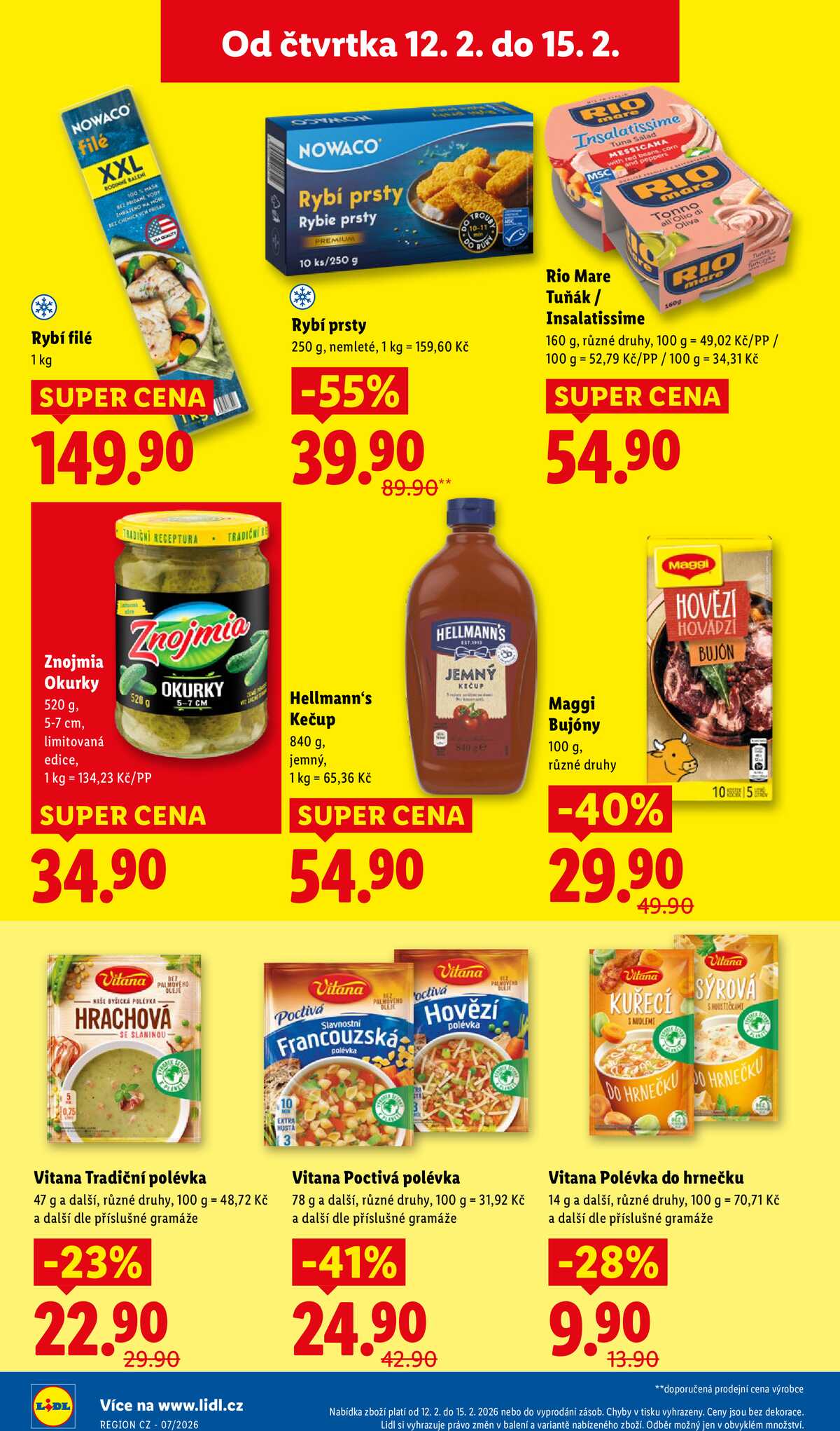 Lidl Čtvrtek od 12.2. do 15.2.2026 strana 20