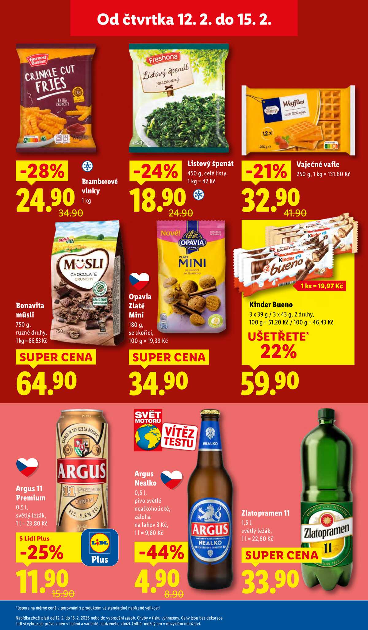Lidl Čtvrtek od 12.2. do 15.2.2026 strana 25