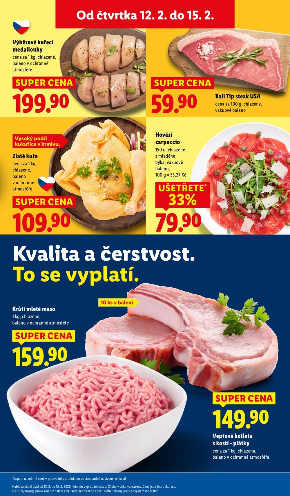 Lidl Čtvrtek od 12.2. do 15.2.2026
