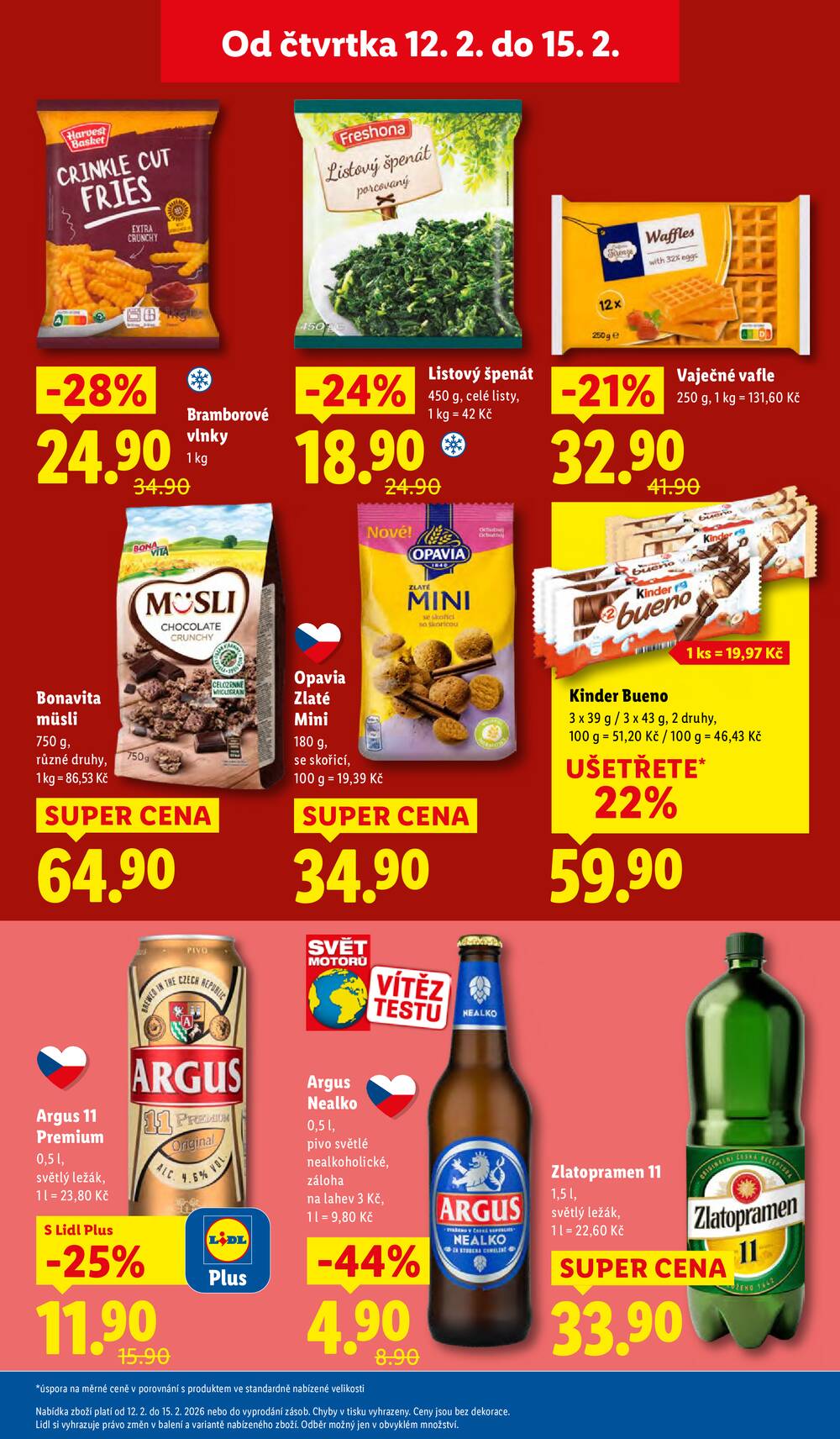 Leták Lidl - Lidl Čtvrtek od 12.2. do 15.2.2026 - strana 25