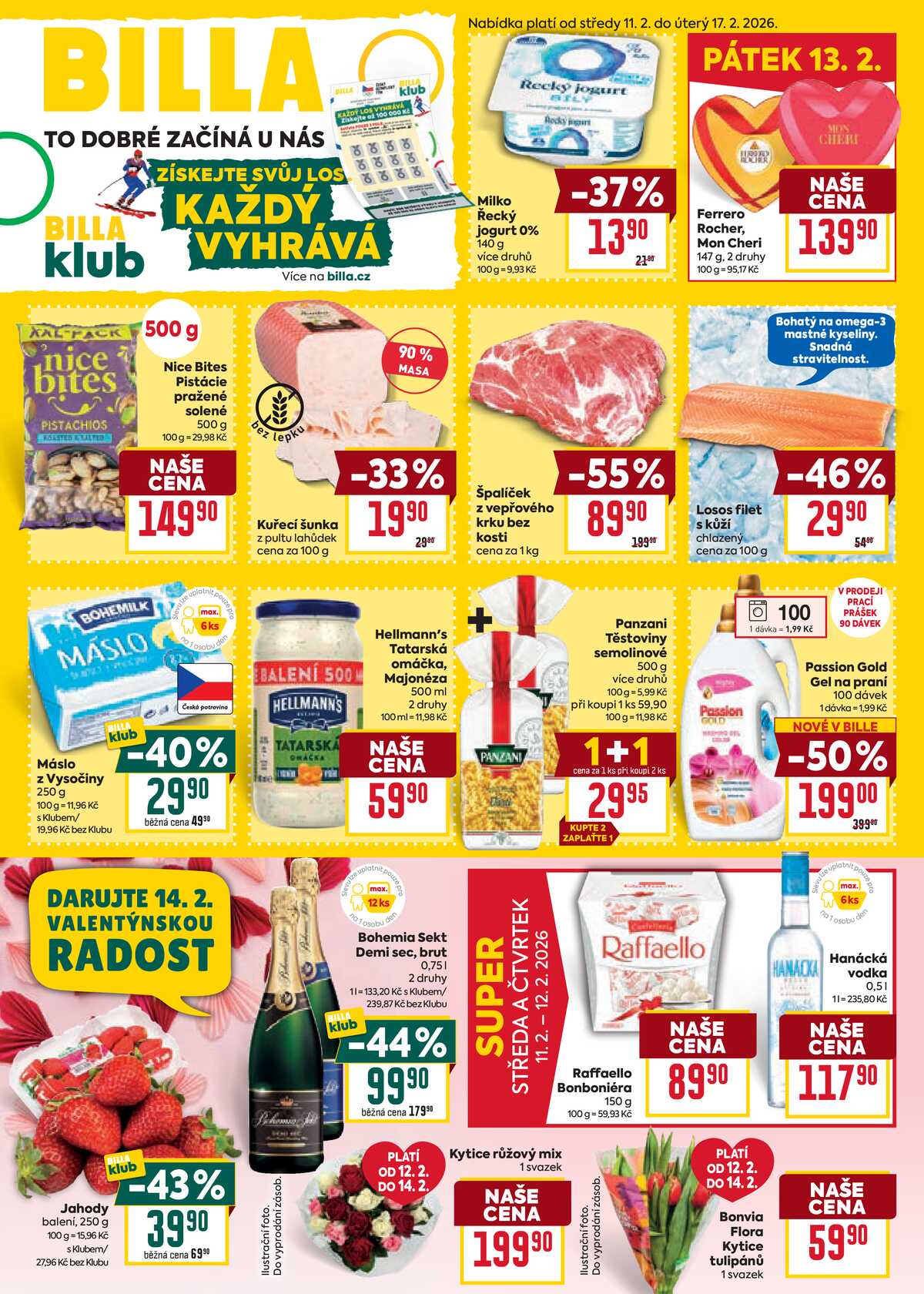 BILLA od 11.2. do 17.2.2026 strana 1