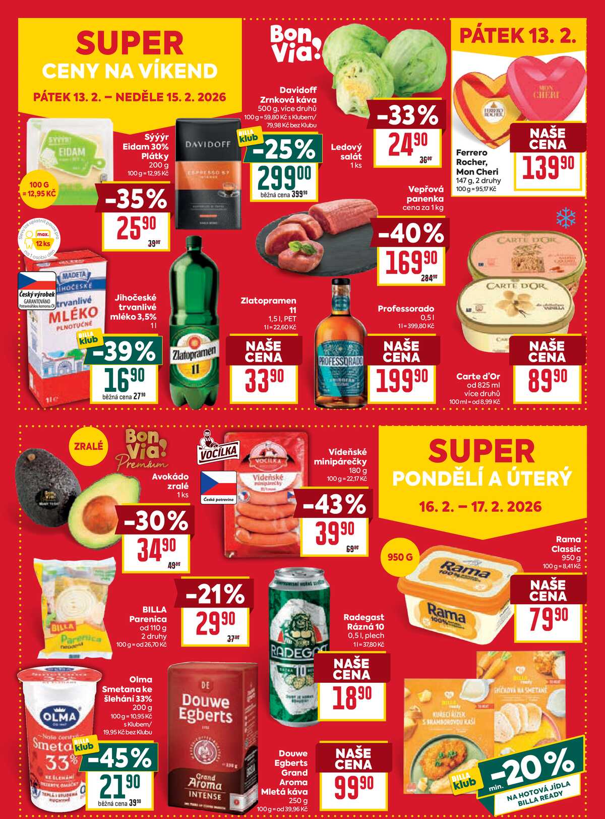 BILLA malý leták od 11.2. do 17.2.2026 strana 4