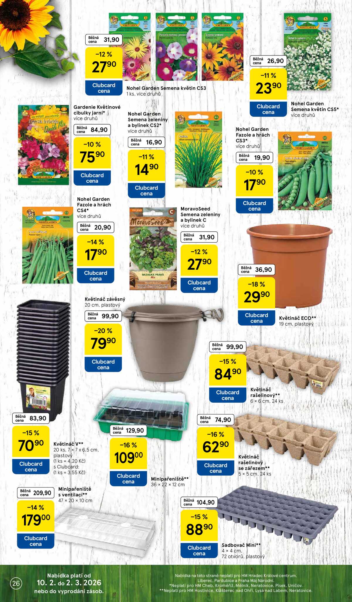 Tesco malé hypermarkety od 11.2. do 17.2.2026 strana 26