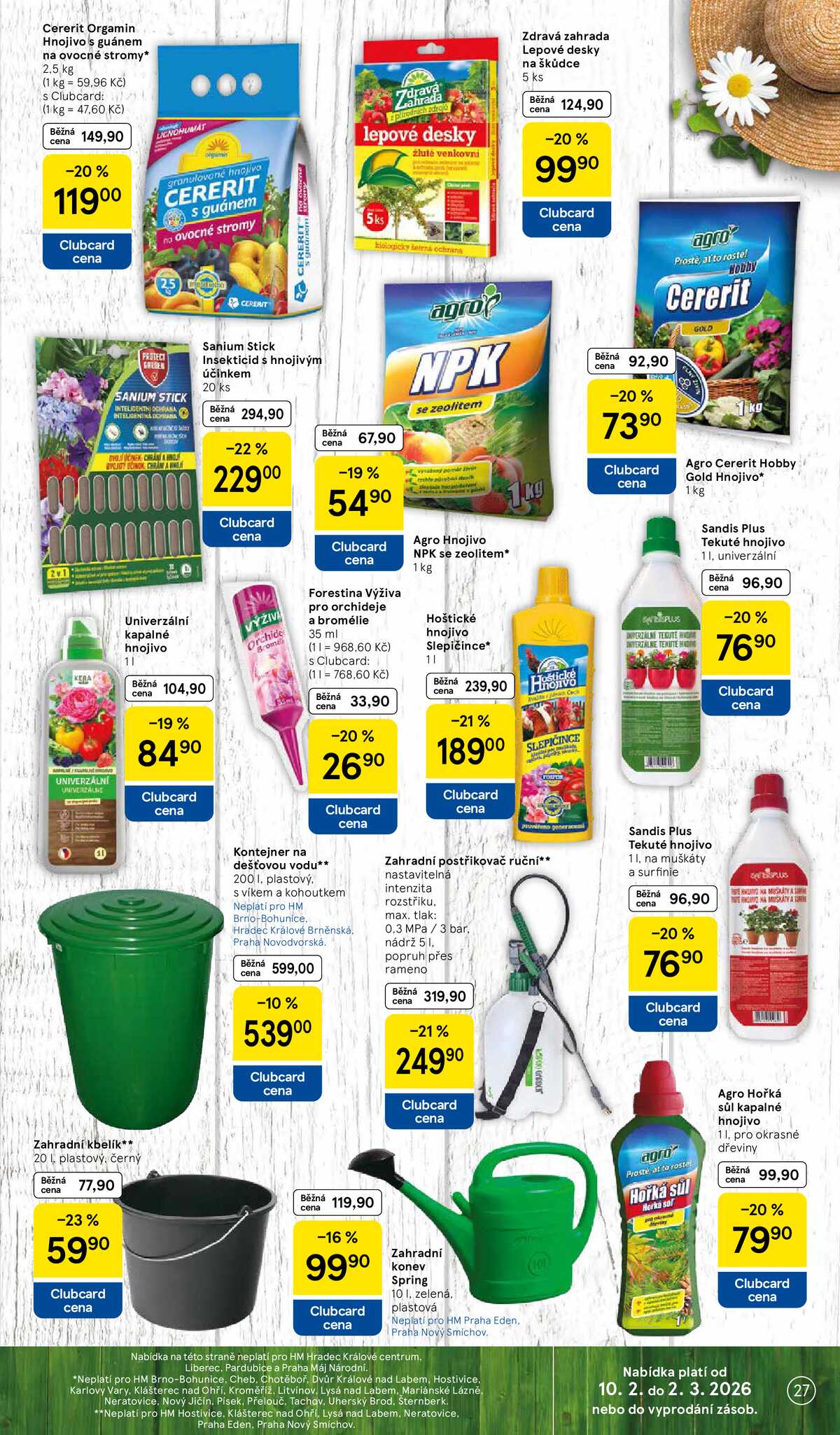 Tesco malé hypermarkety od 11.2. do 17.2.2026 strana 27