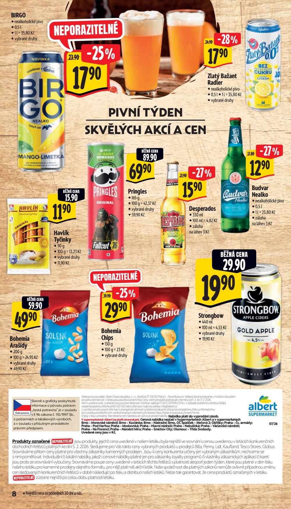 Albert Supermarket od 11.2. do 17.2.2026