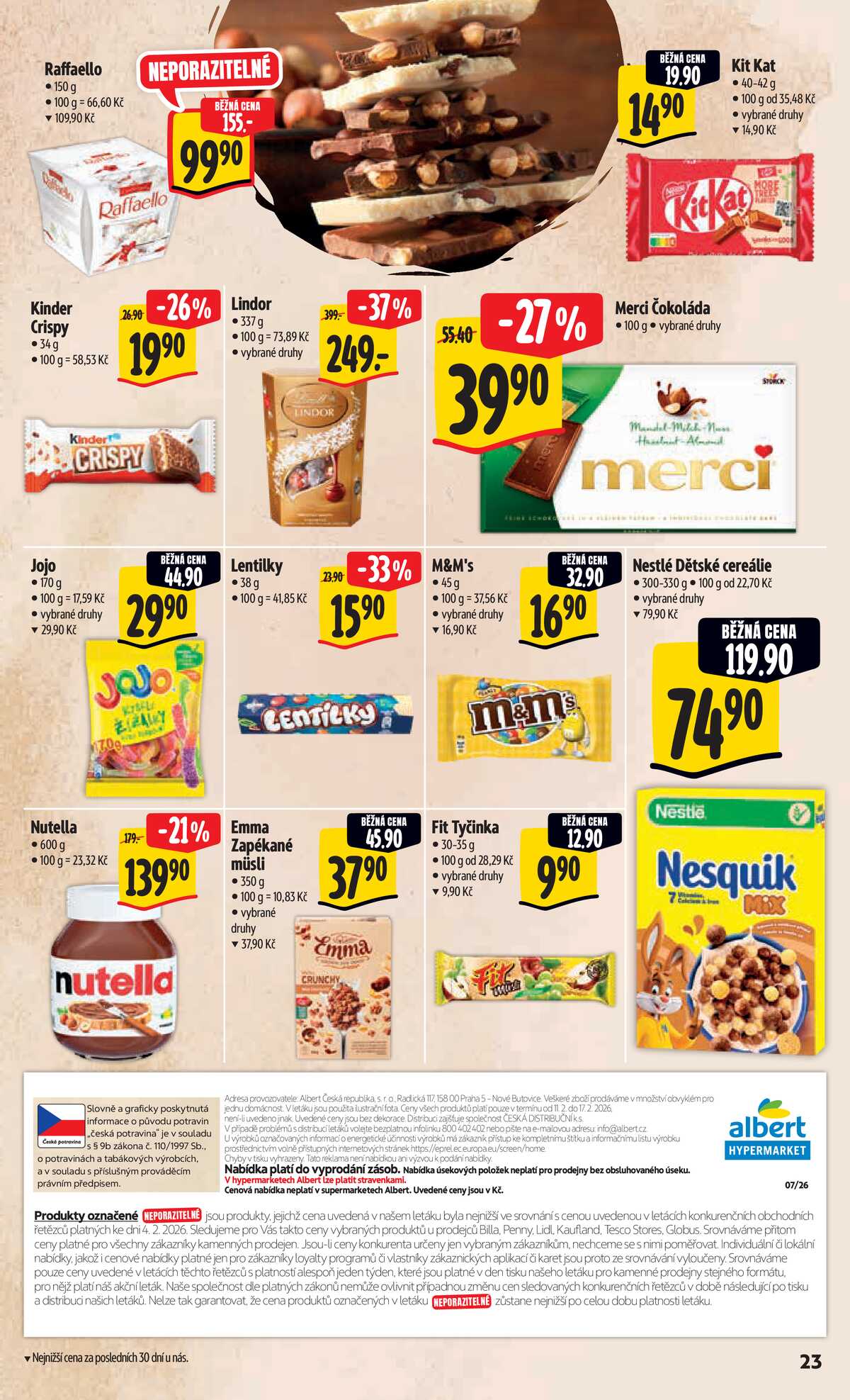 Albert  Hypermarket od 11.2. do 17.2.2026 strana 25