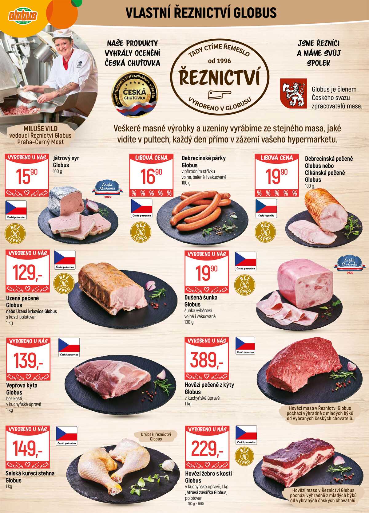 Akční leták Globus 11.2. - 17.2.2026 - Globus Praha - Centrum Černý Most strana 7