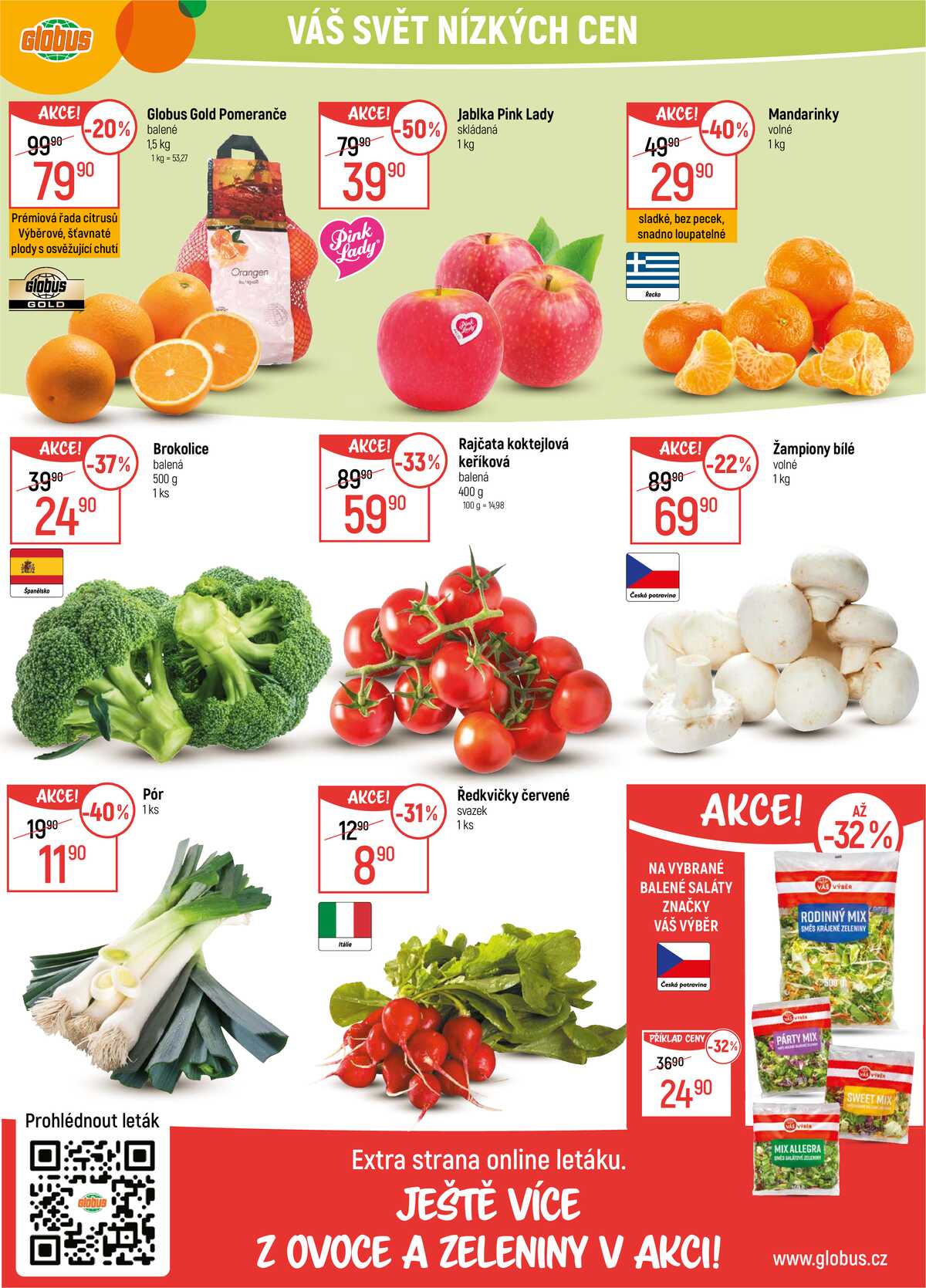 Akční leták Globus 11.2. - 17.2.2026 - Globus Praha - Centrum Černý Most strana 11