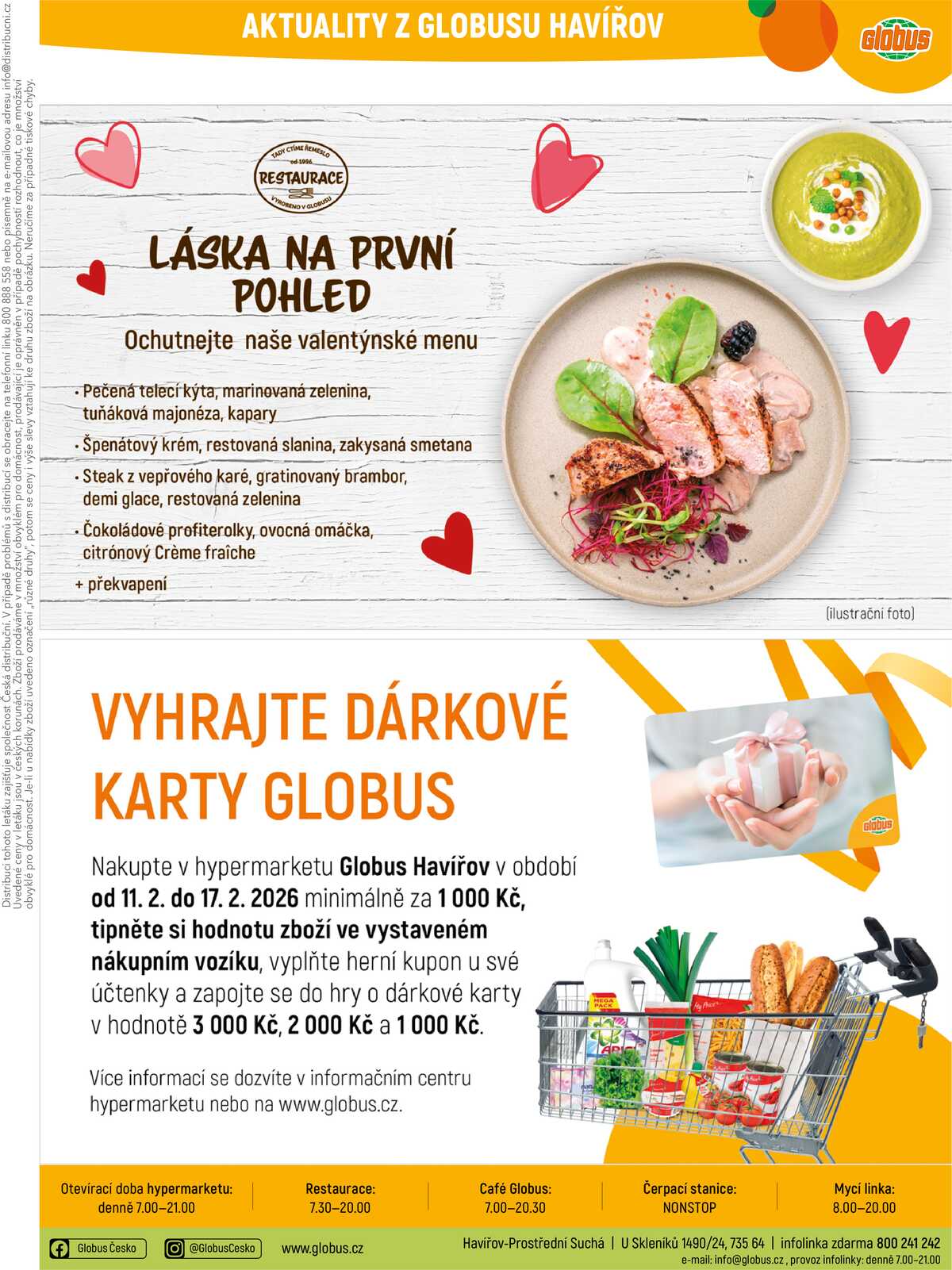 Akční leták Globus 11.2. - 17.2.2026 - Globus Havířov strana 28