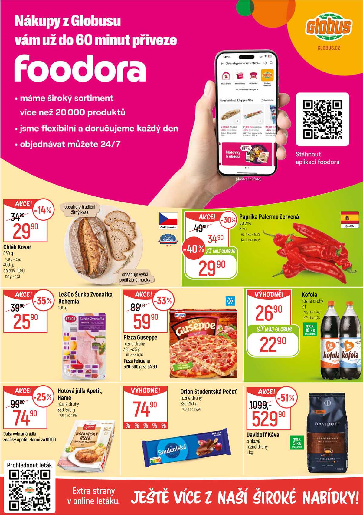 Akční leták Globus 11.2. - 17.2.2026 - Globus Chomutov strana 2