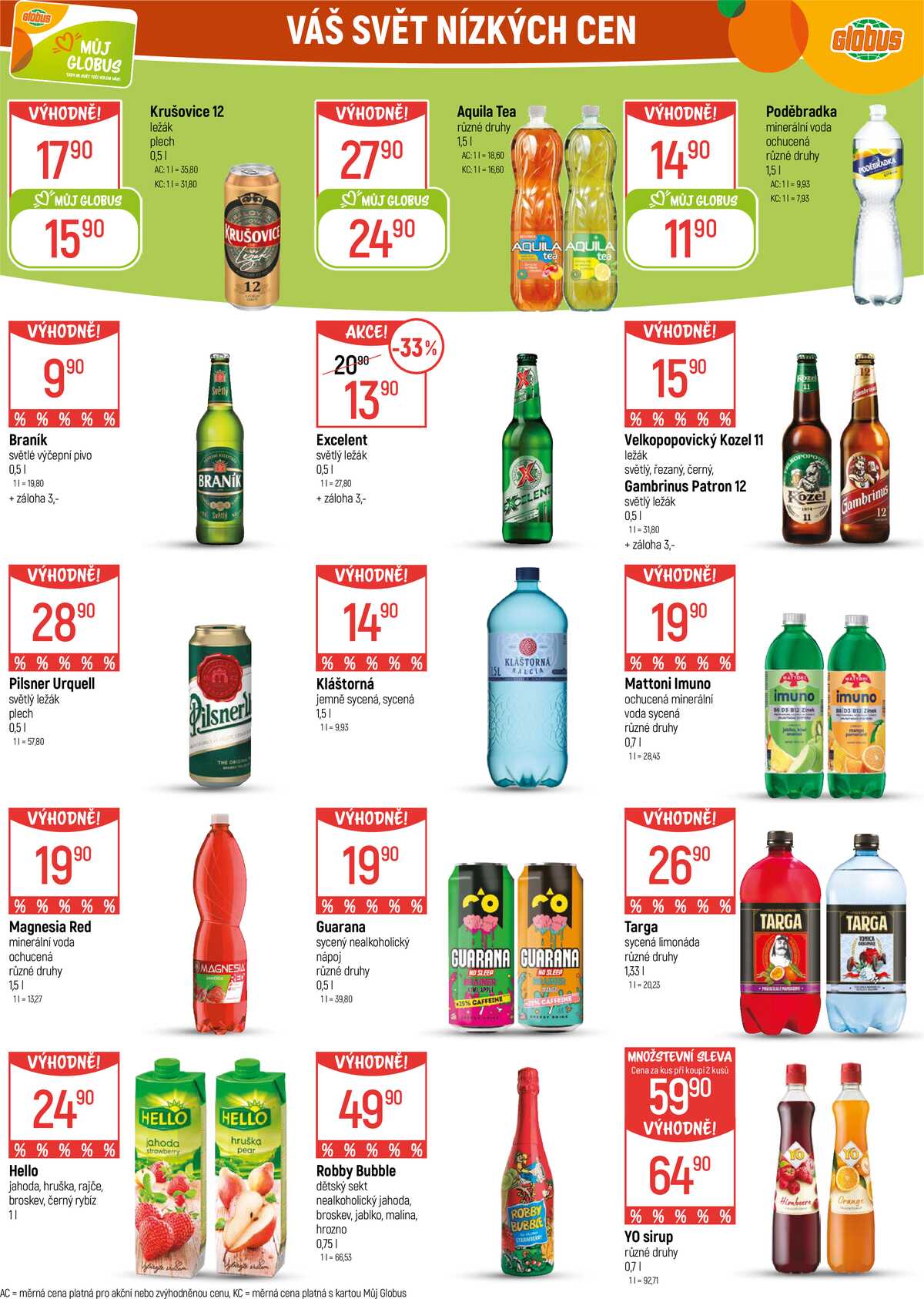 Akční leták Globus 11.2. - 17.2.2026 - Globus Chomutov strana 21