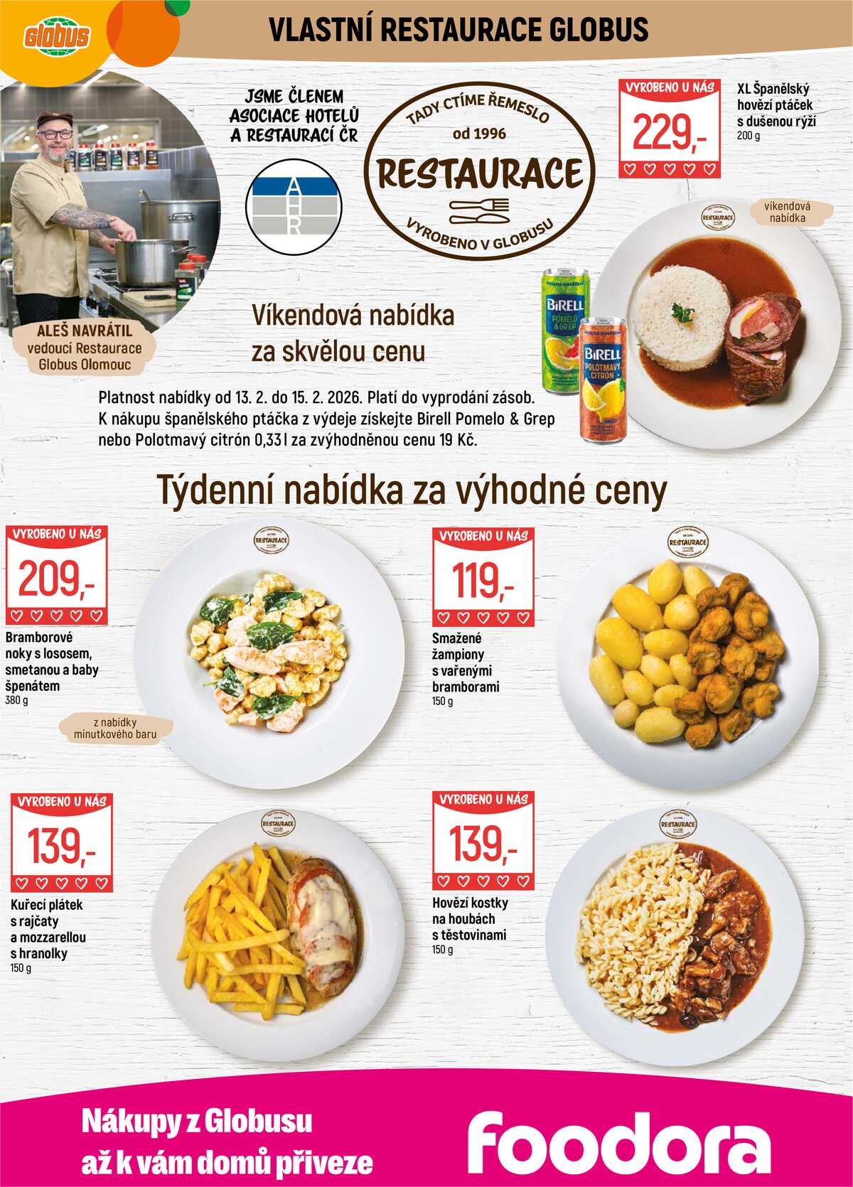 Akční leták Globus 11.2. - 17.2.2026 - Globus Olomouc strana 9