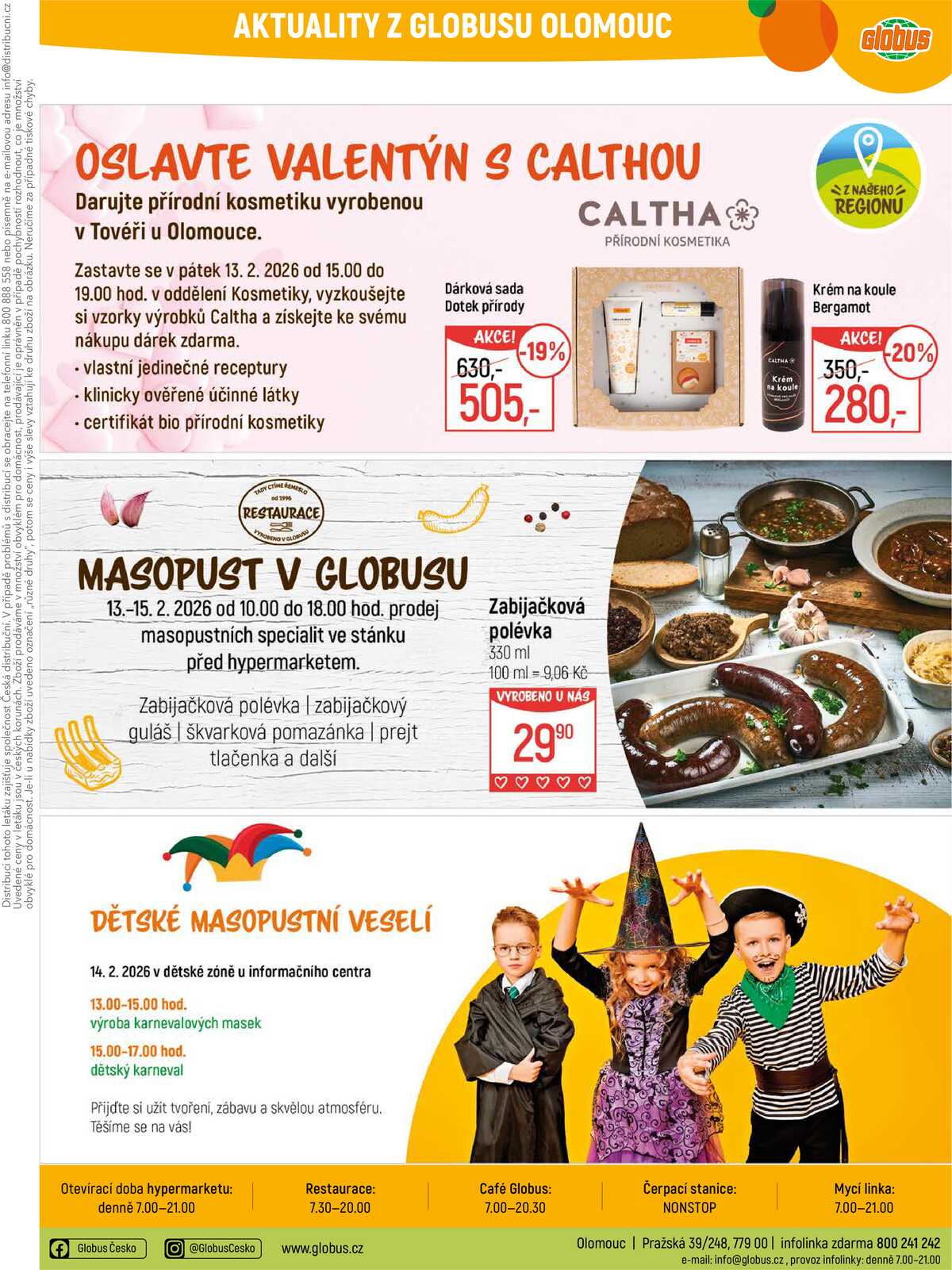 Akční leták Globus 11.2. - 17.2.2026 - Globus Olomouc strana 28