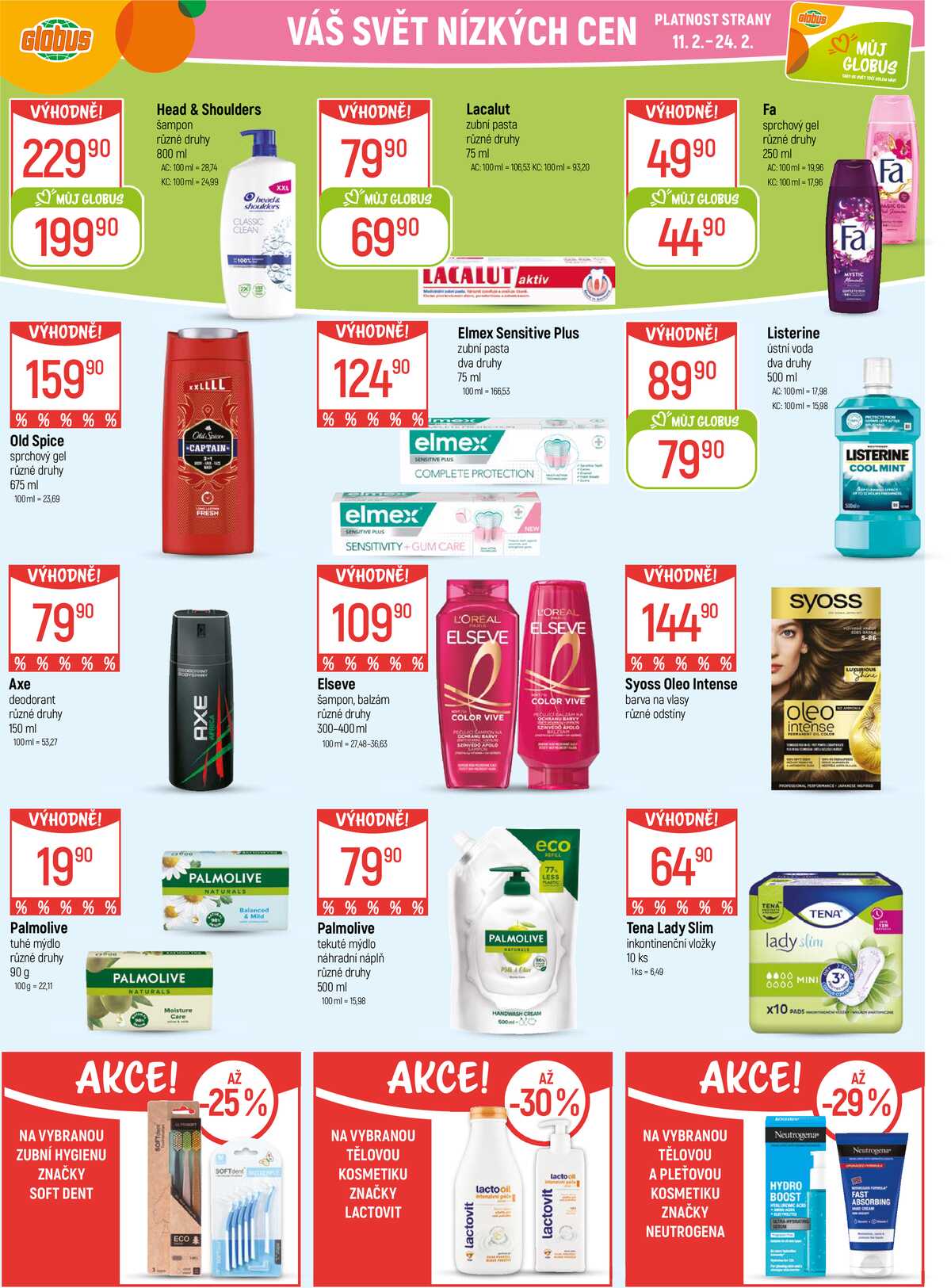 Akční leták Globus 11.2. - 17.2.2026 - Globus Opava strana 23