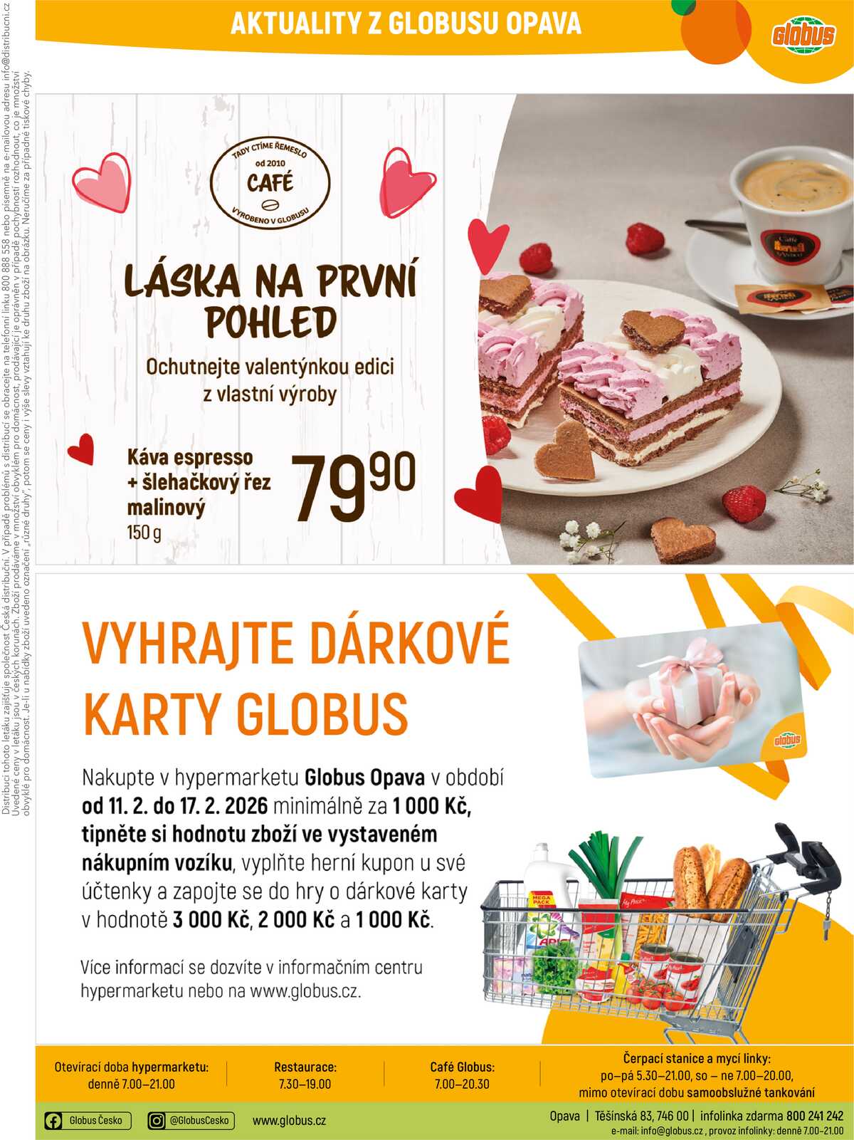 Akční leták Globus 11.2. - 17.2.2026 - Globus Opava strana 28